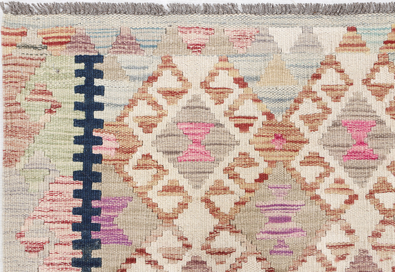 Multy Handmade Veggie Dye Kilim Rug Rectangular