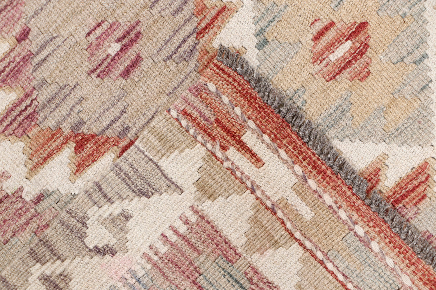Multy Handmade Veggie Dye Kilim Rug Rectangular