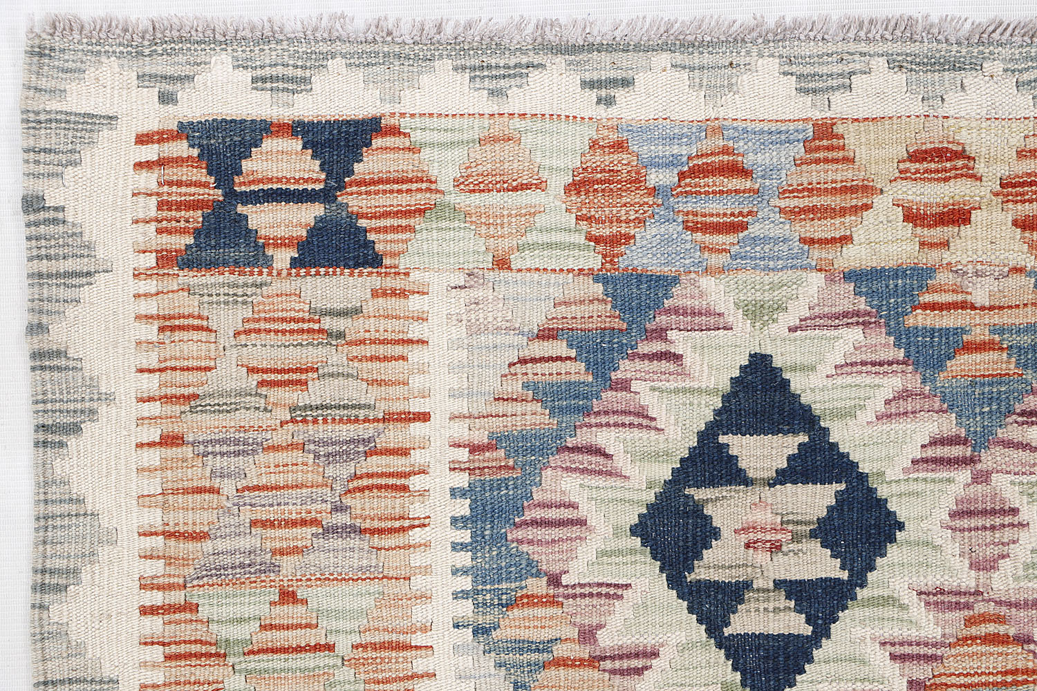Multy Handmade Veggie Dye Kilim Rug Rectangular