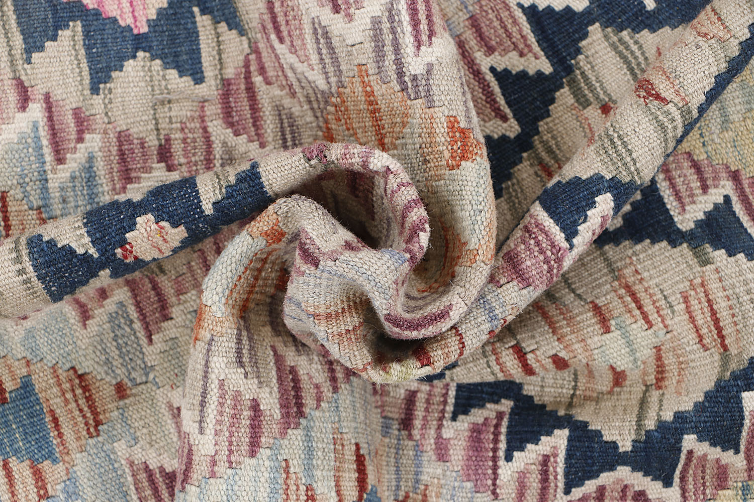 Multy Handmade Veggie Dye Kilim Rug Rectangular