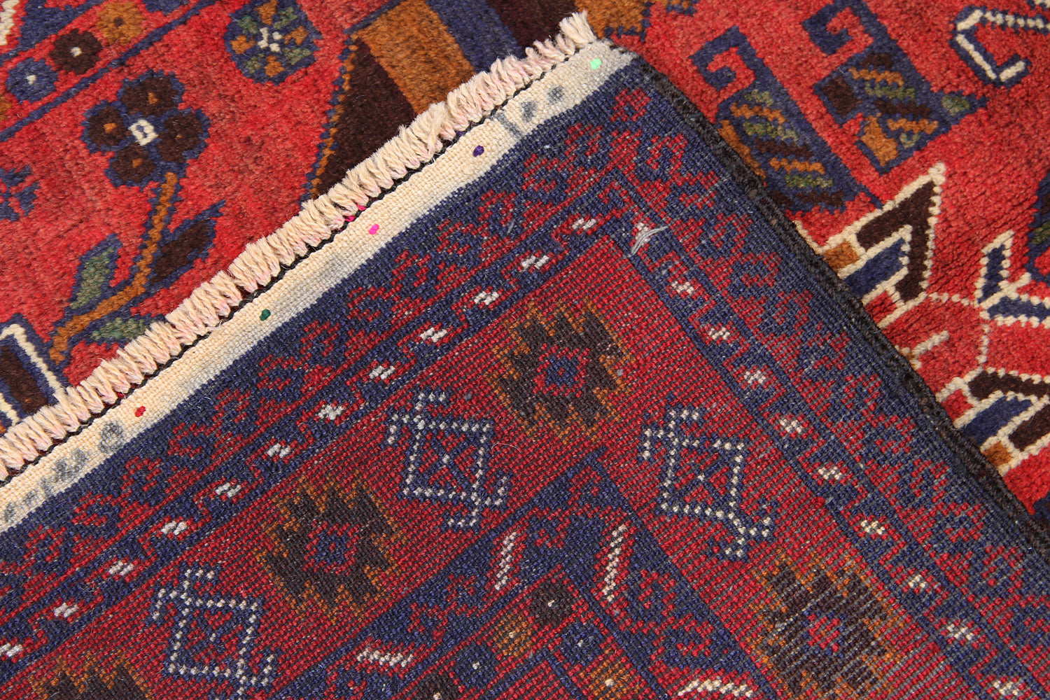 Handmade Adraskan Baluchi Afghan Rug