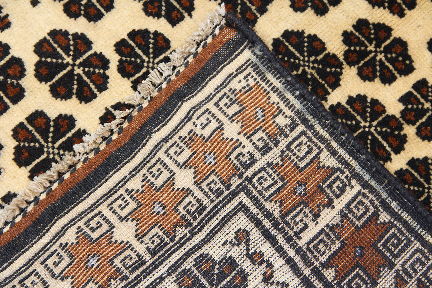 Handmade Adraskan Baluchi Afghan Rug
