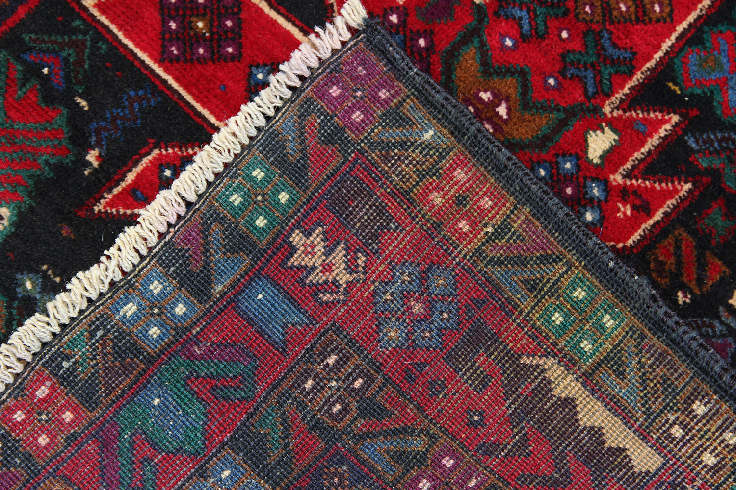 Handmade Adraskan Baluchi Afghan Rug