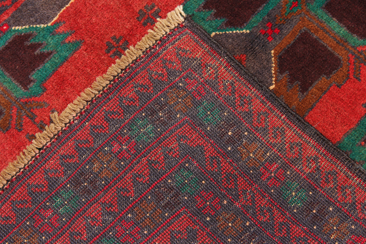 Handmade Adraskan Baluchi Afghan Rug
