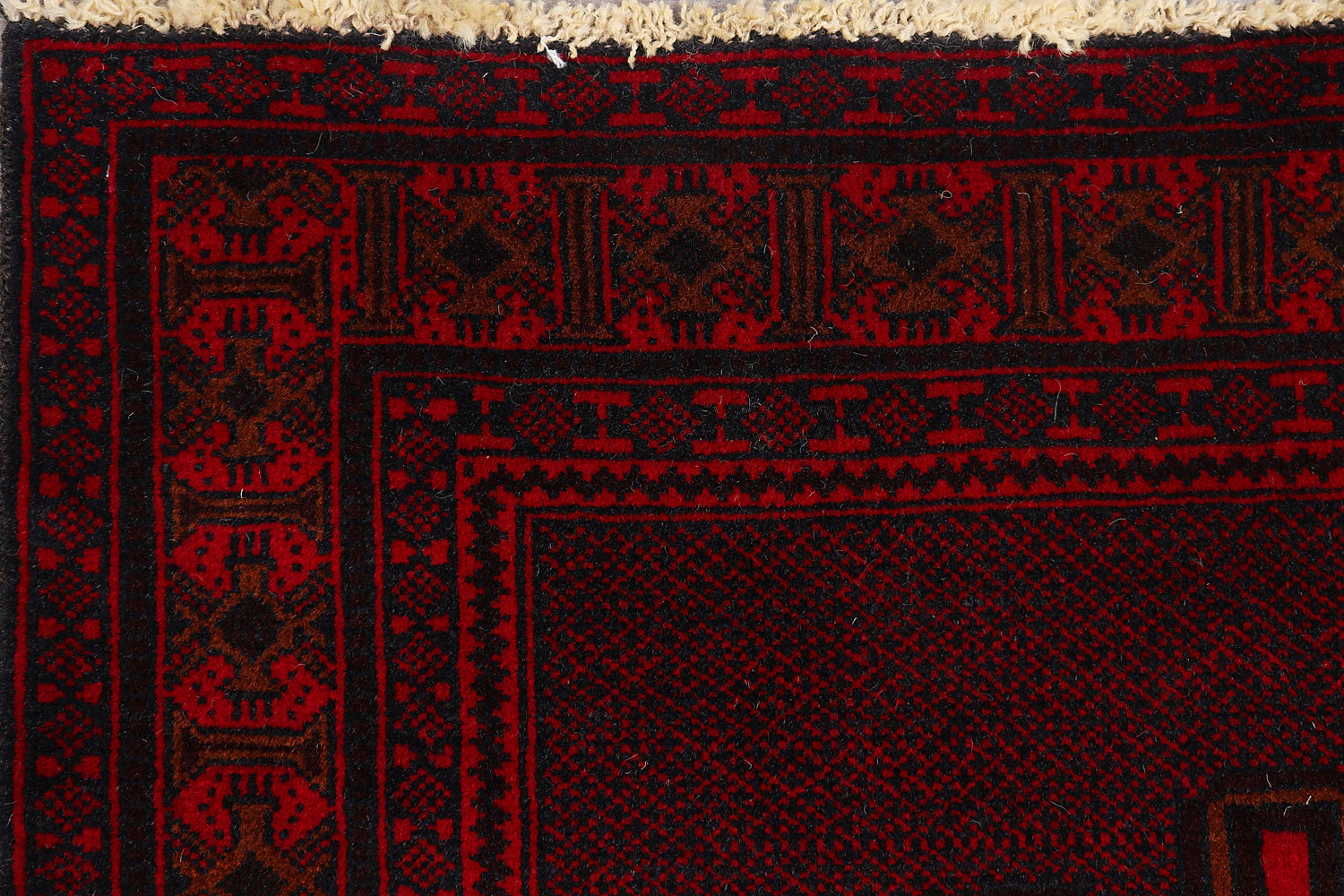 Handmade Adraskan Baluchi Afghan Rug