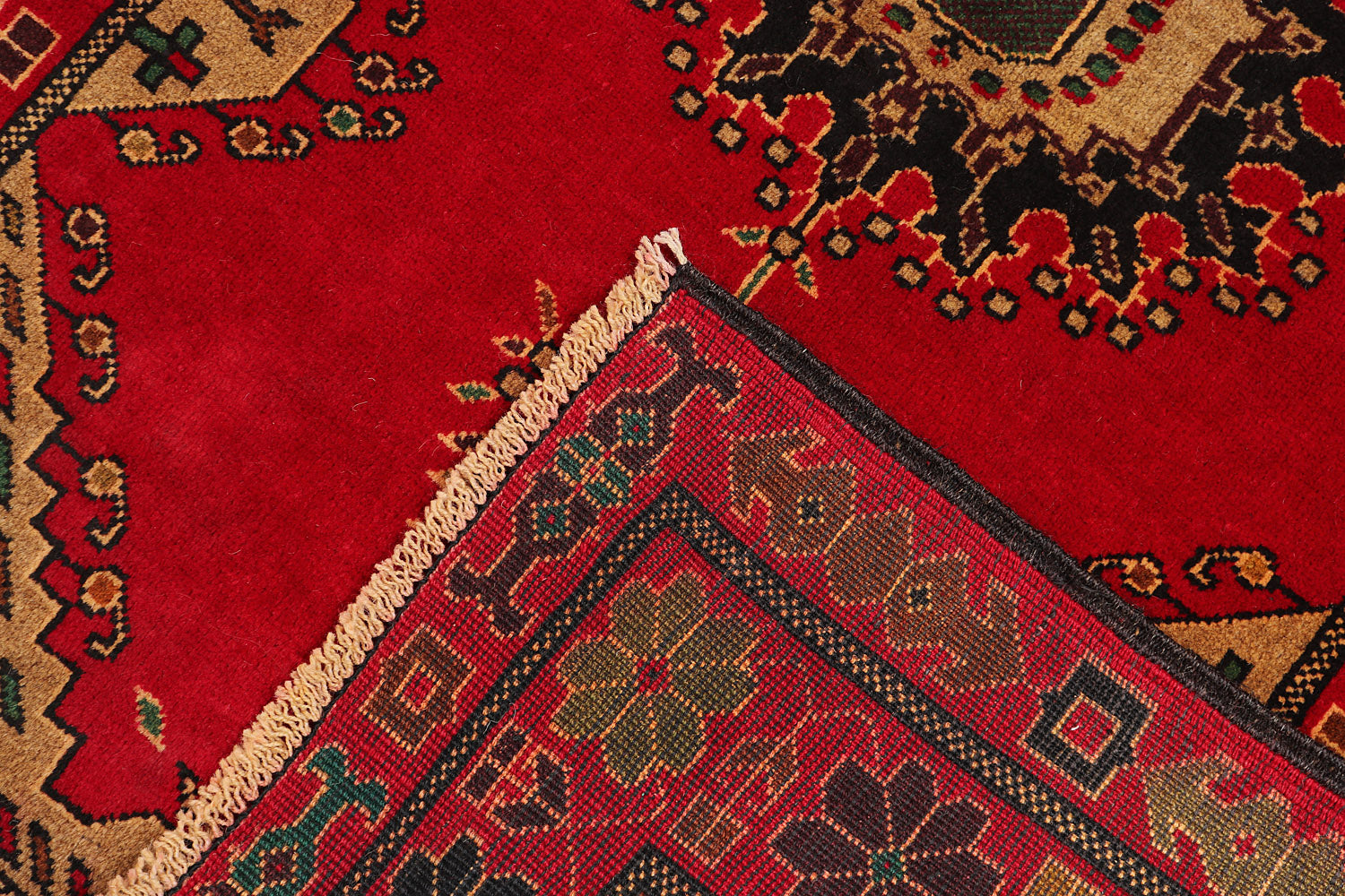 Handmade Adraskan Baluchi Afghan Rug
