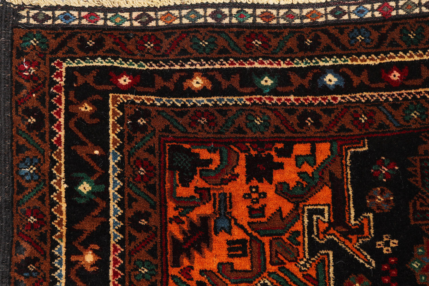 Handmade Adraskan Baluchi Afghan Rug