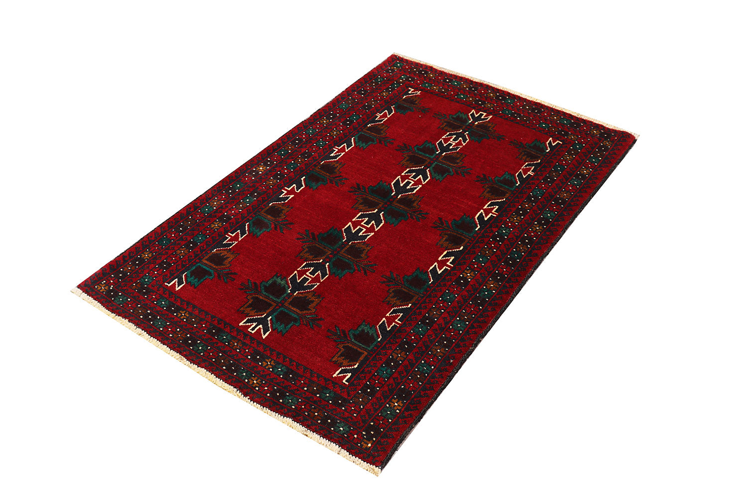 Handmade Adraskan Baluchi Afghan Rug