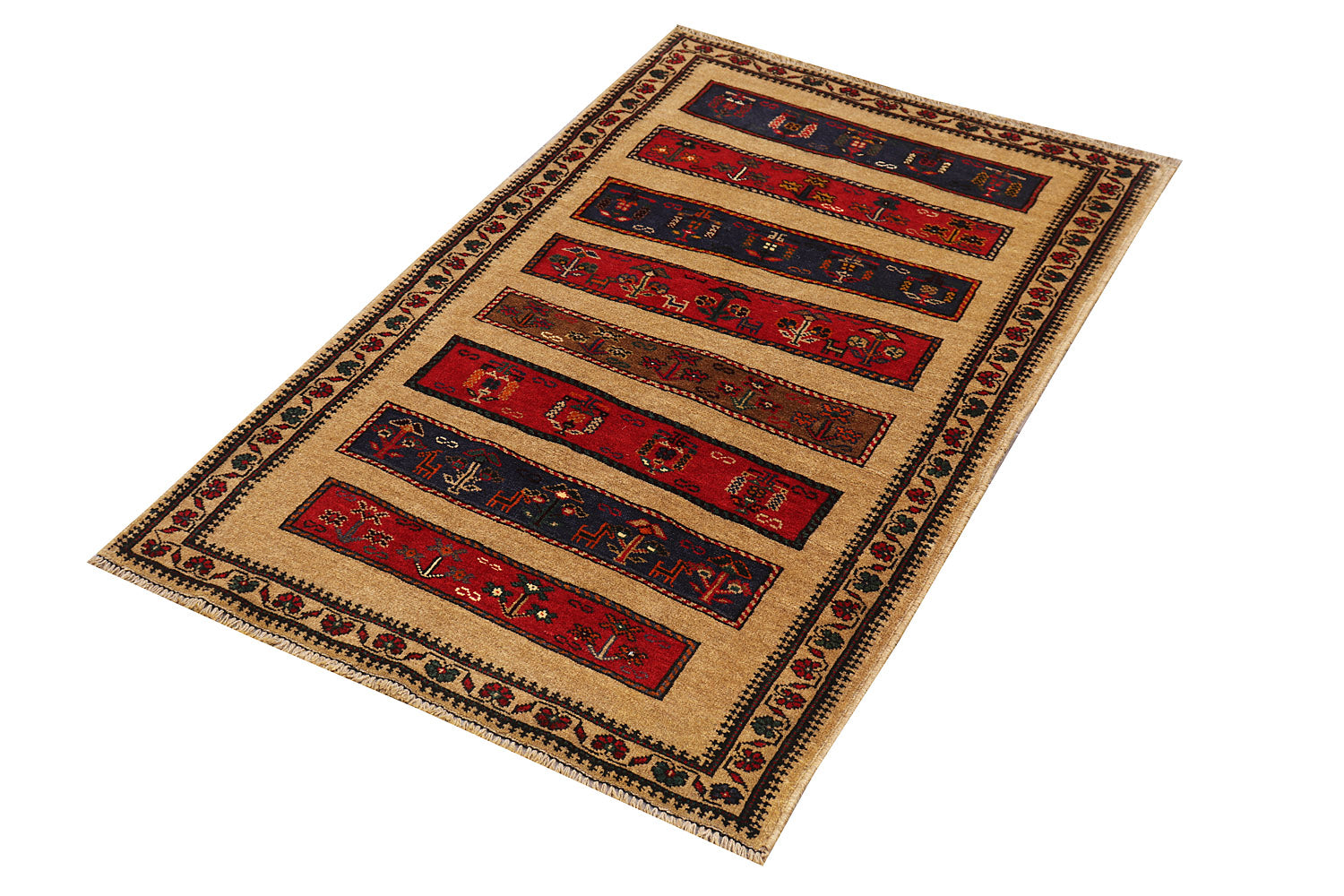 Handmade Adraskan Baluchi Afghan Rug
