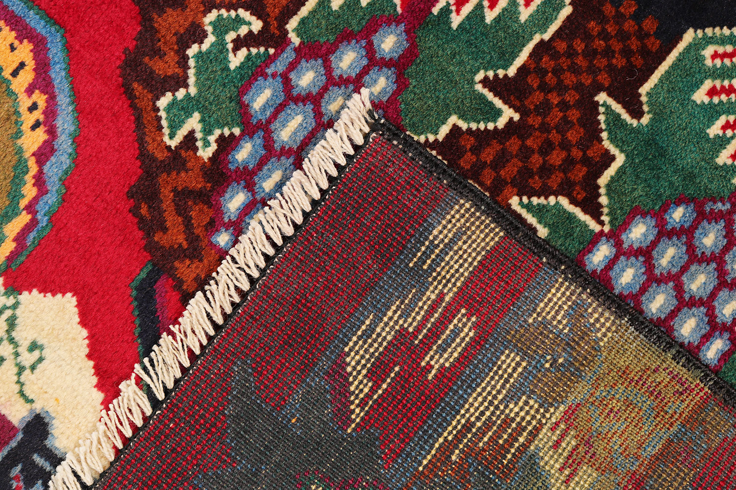 Handmade Adraskan Baluchi Afghan Rug