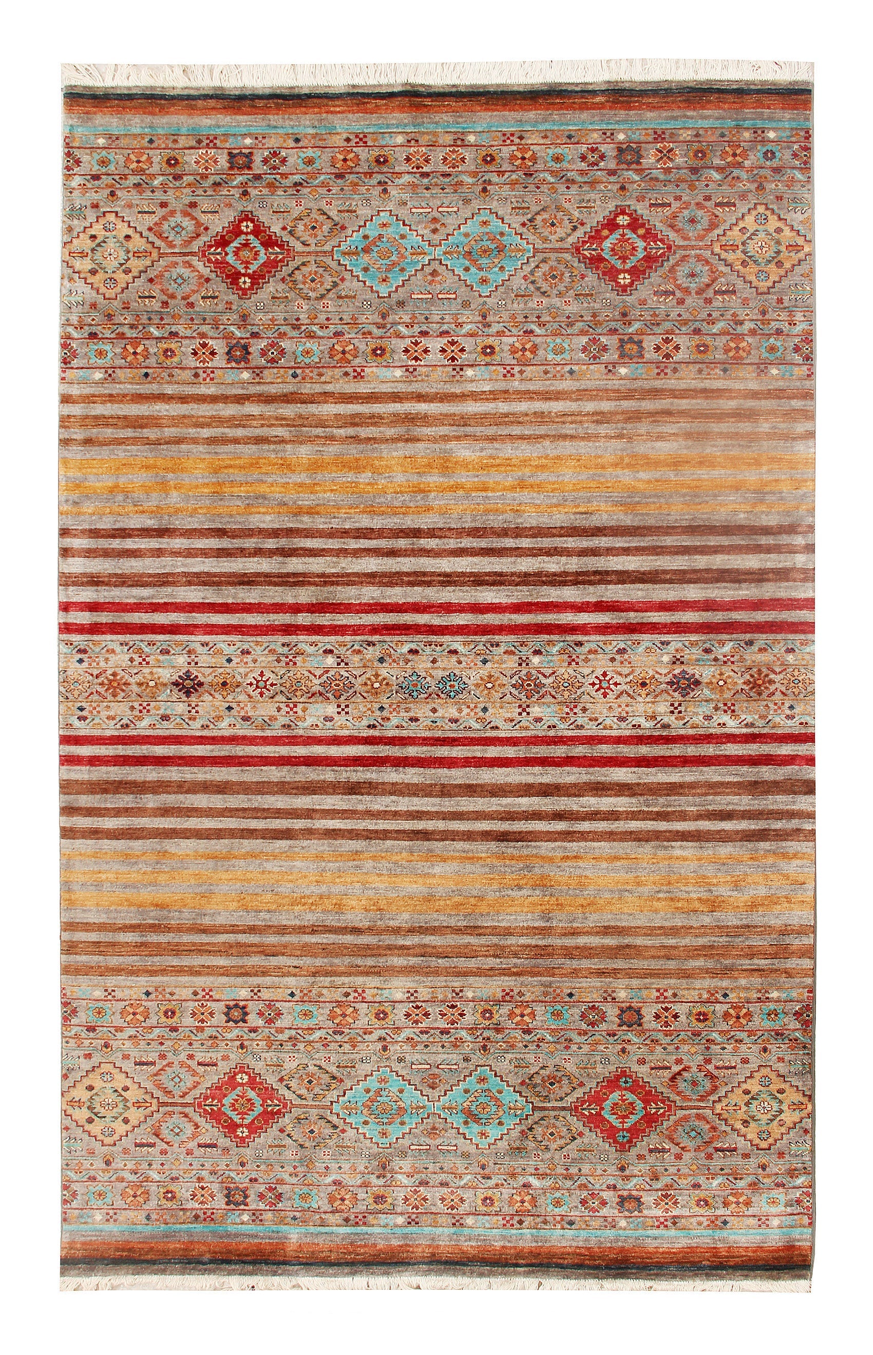 Handmade Persian Rug KHURJEEN