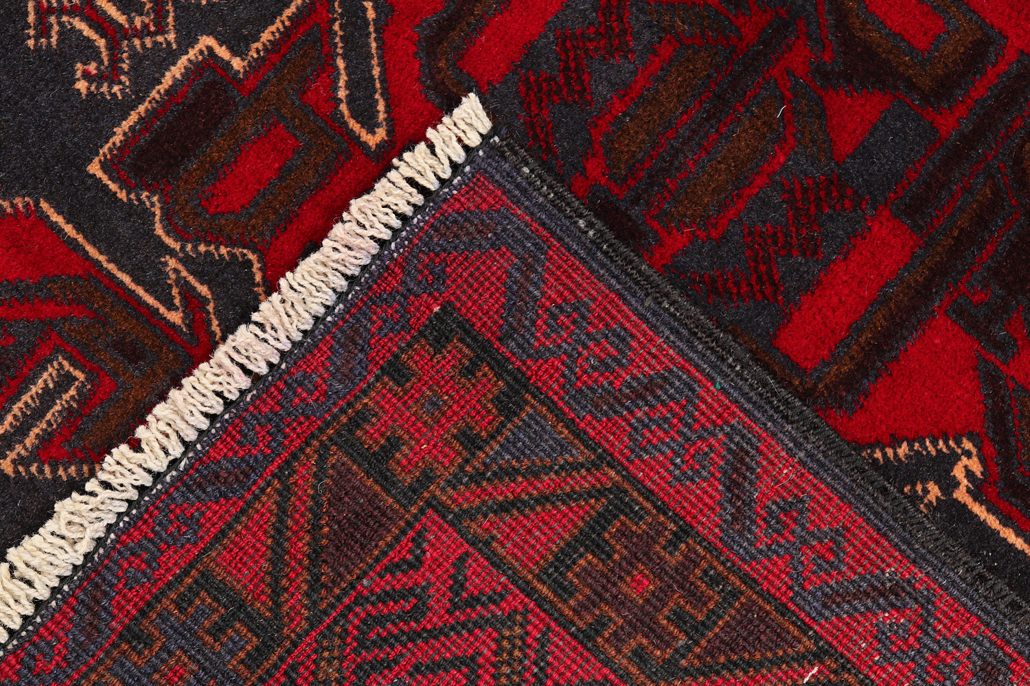 Handmade Adraskan Baluchi Afghan Rug