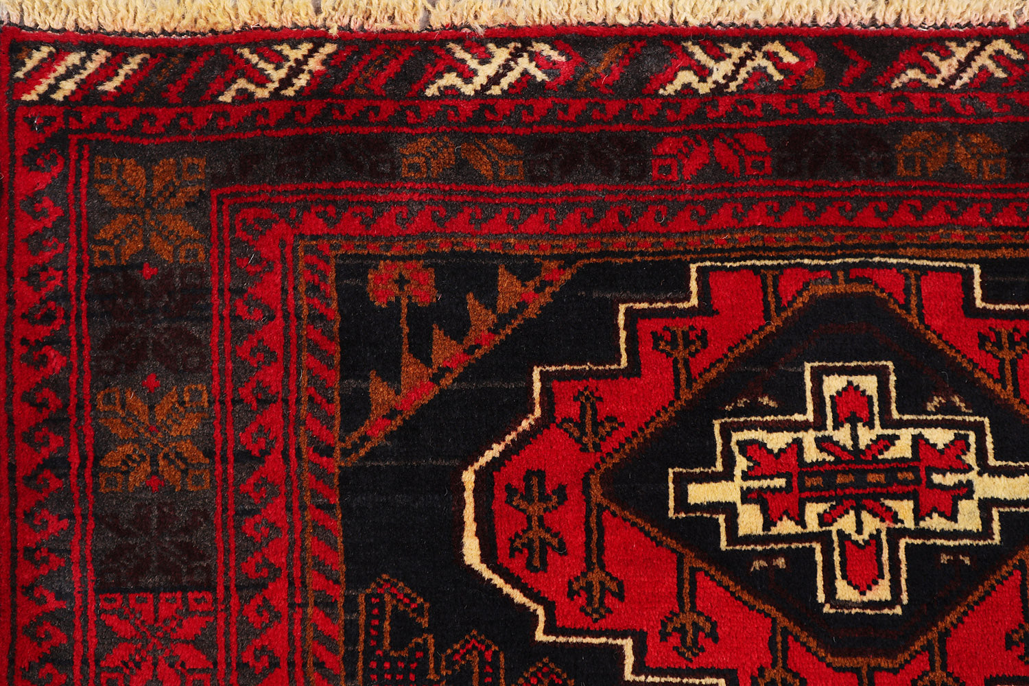 Handmade Adraskan Baluchi Afghan Rug