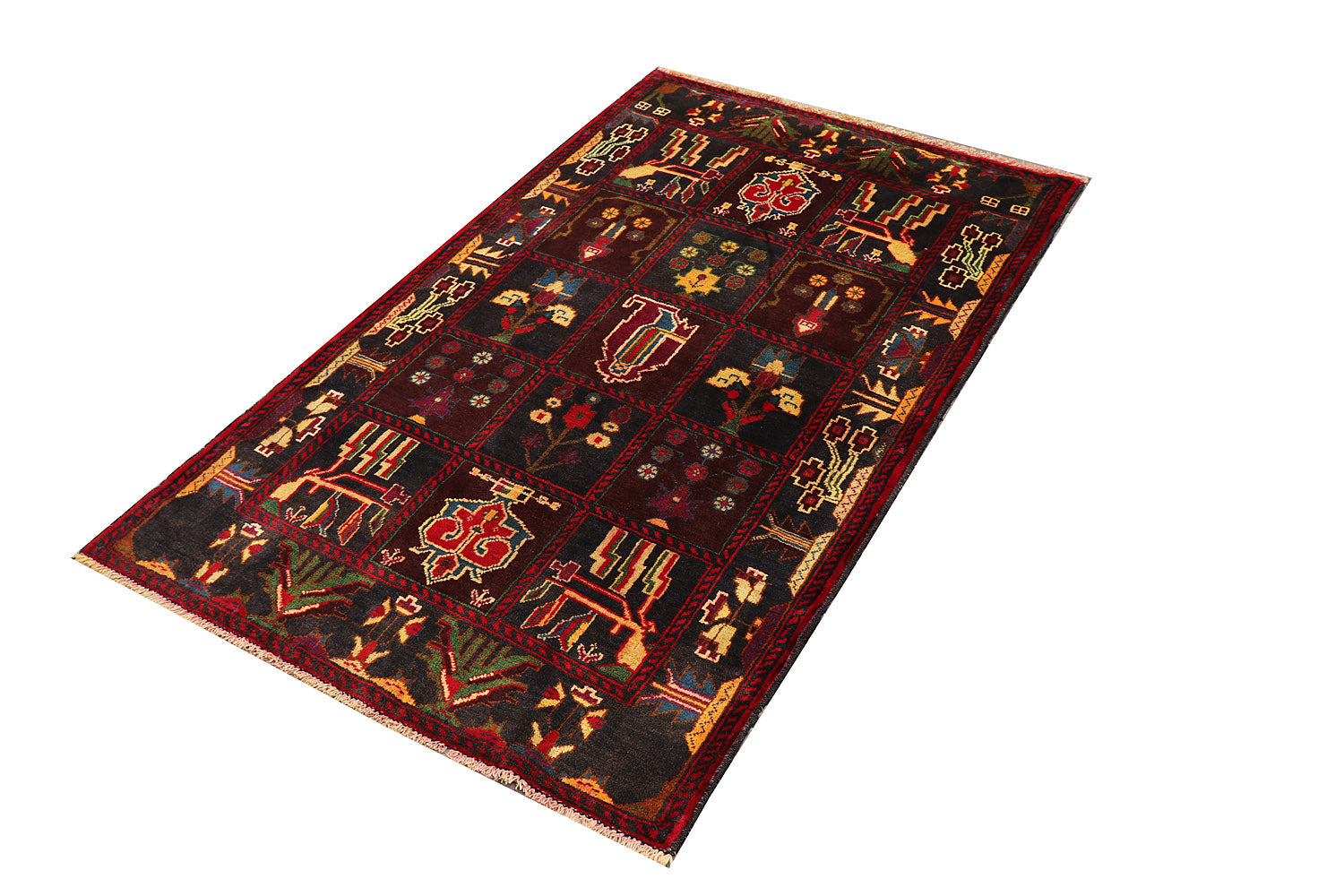 Handmade Adraskan Baluchi Afghan Rug