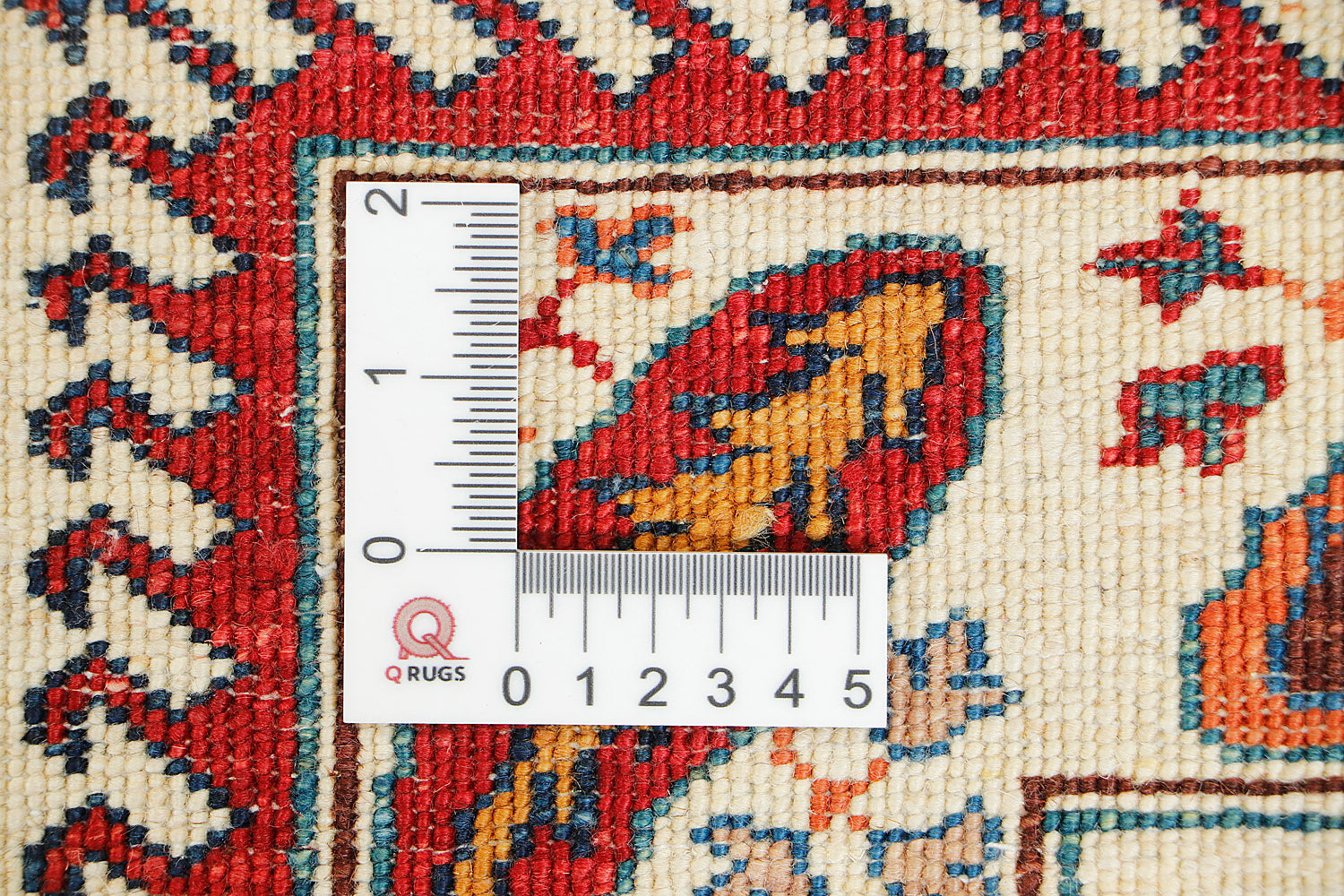 Sultani Persian Hand Knotted Wool Runner Ivory 3' x 10'