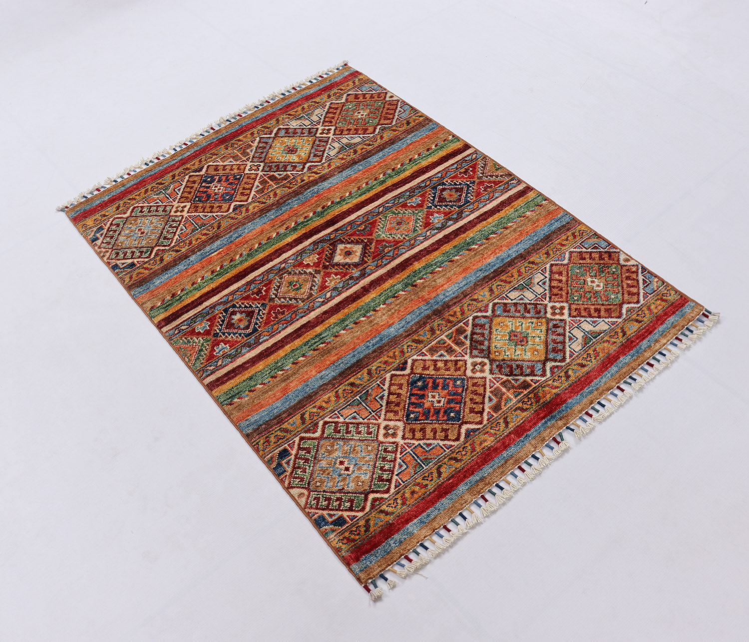 Handmade Persian Rug KHURJEEN