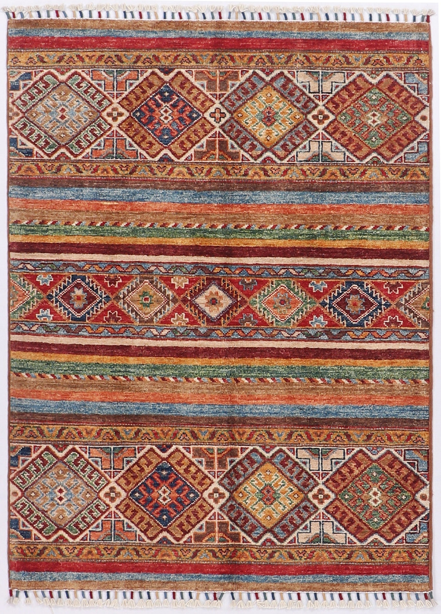 Handmade Persian Rug KHURJEEN