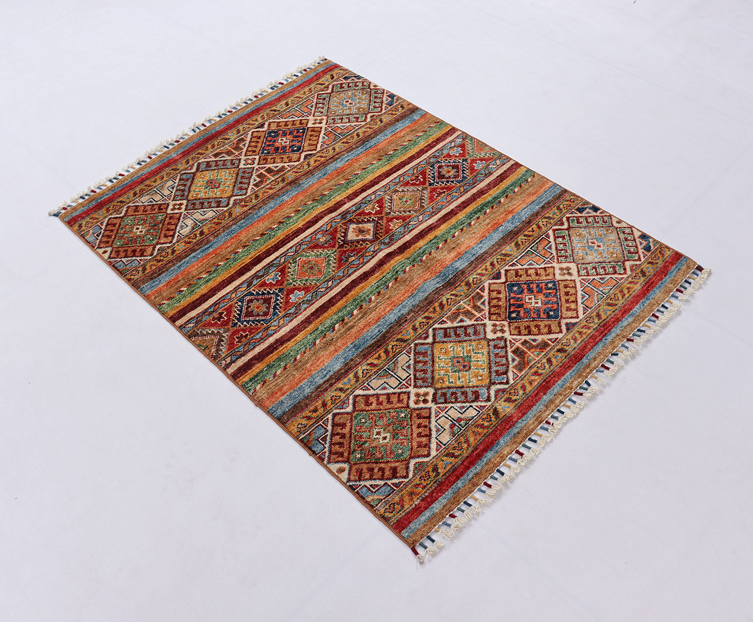 Handmade Persian Rug KHURJEEN