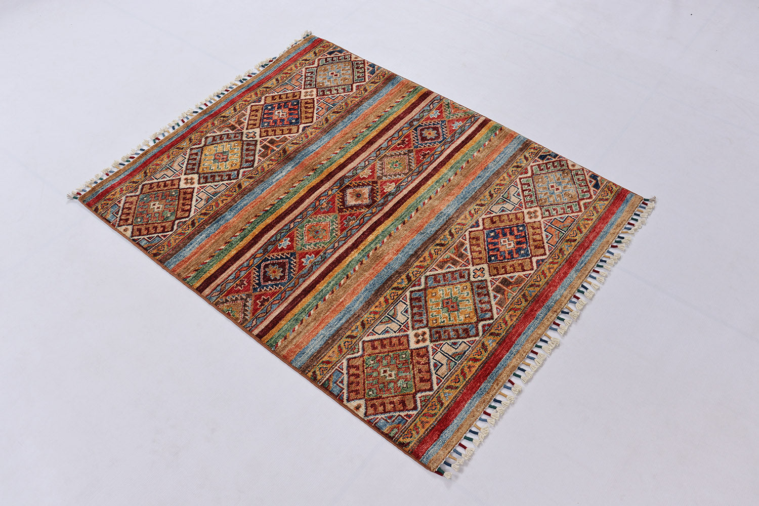 Handmade Persian Rug KHURJEEN