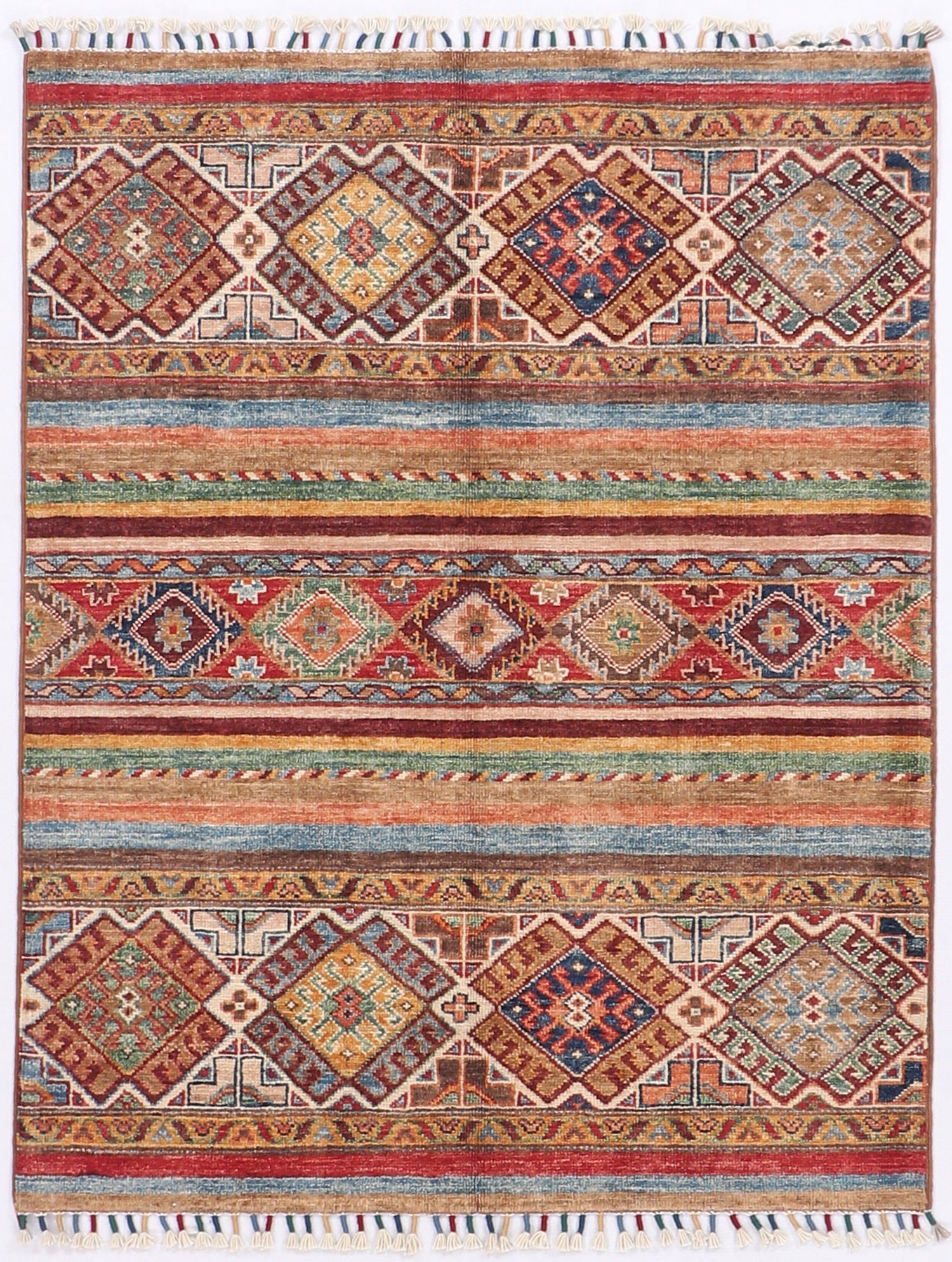 Handmade Persian Rug KHURJEEN