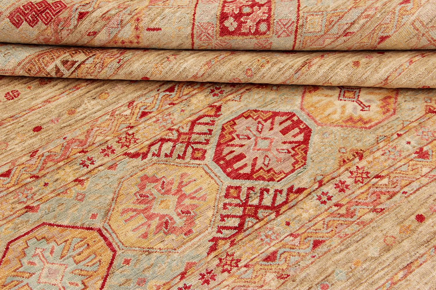 Handmade Persian Rug KHURJEEN