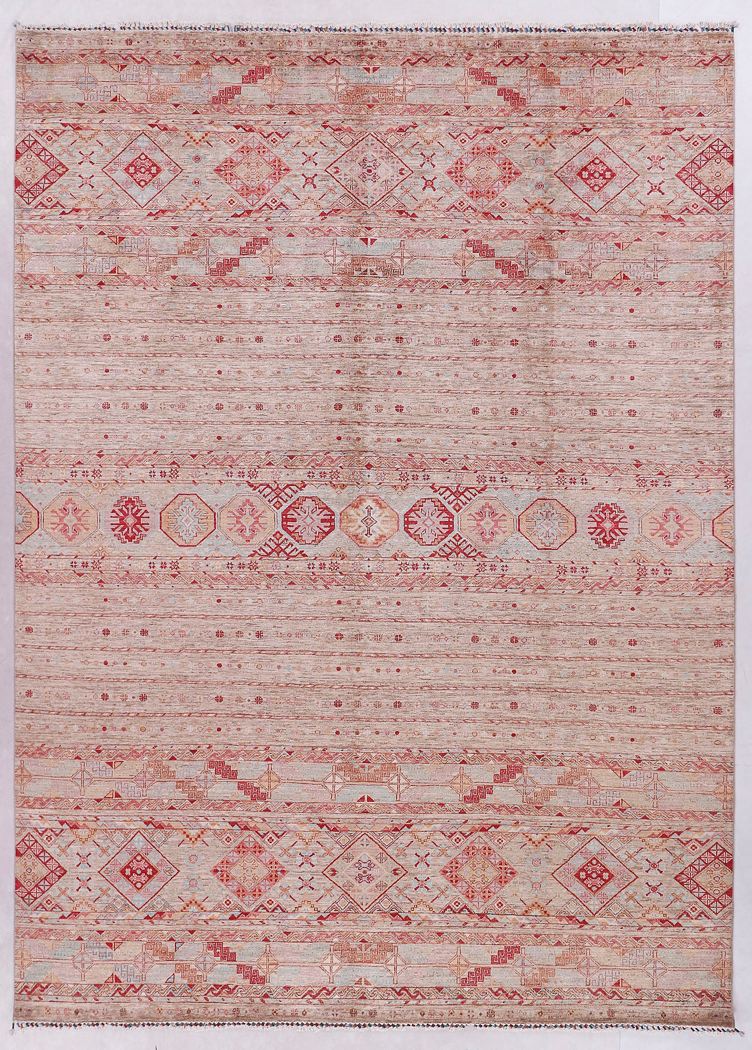 Khurjeen Persian Hand Knotted Wool Rug Multicolor 8' x 11'6"