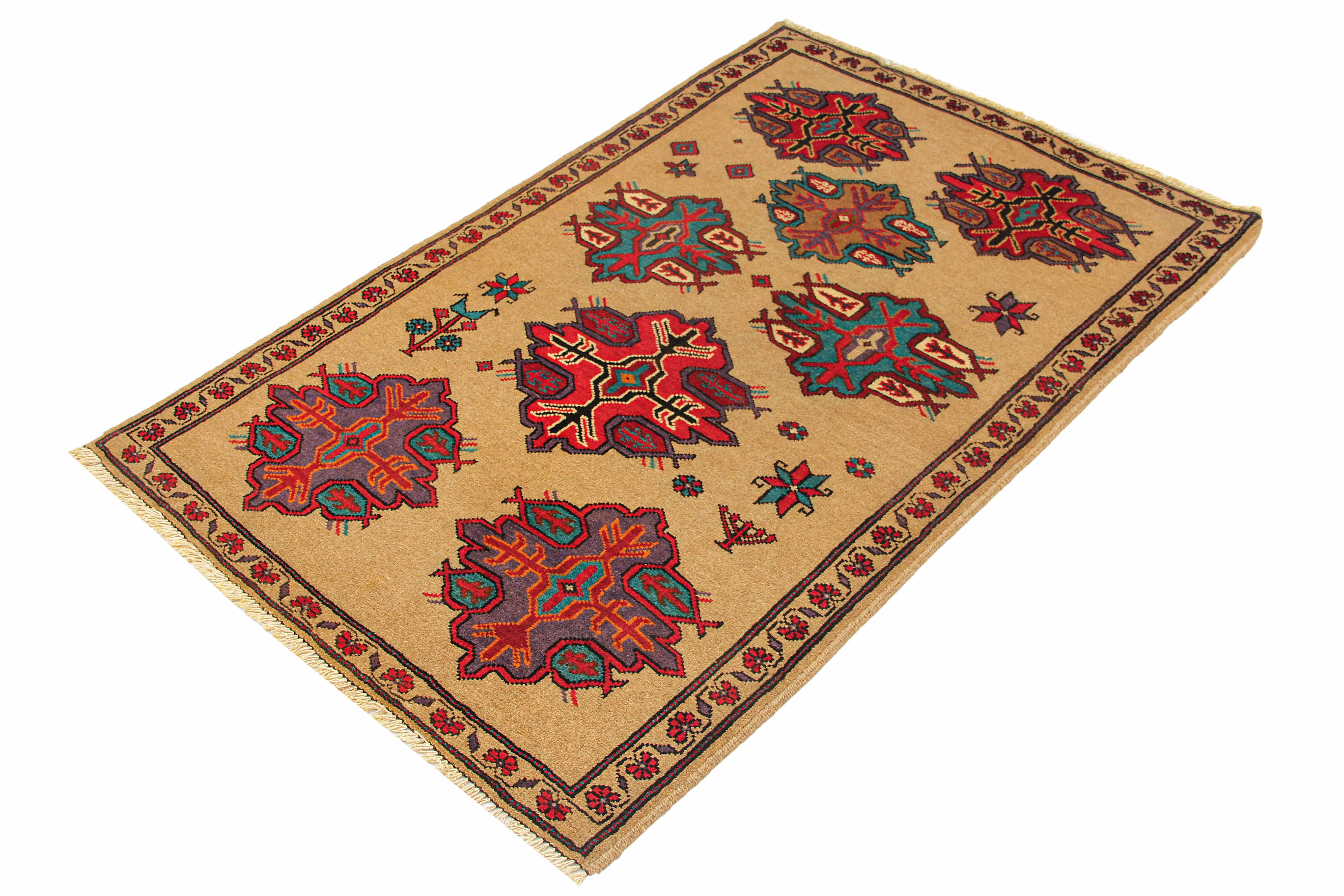 Handmade Adraskan Baluchi Afghan Rug
