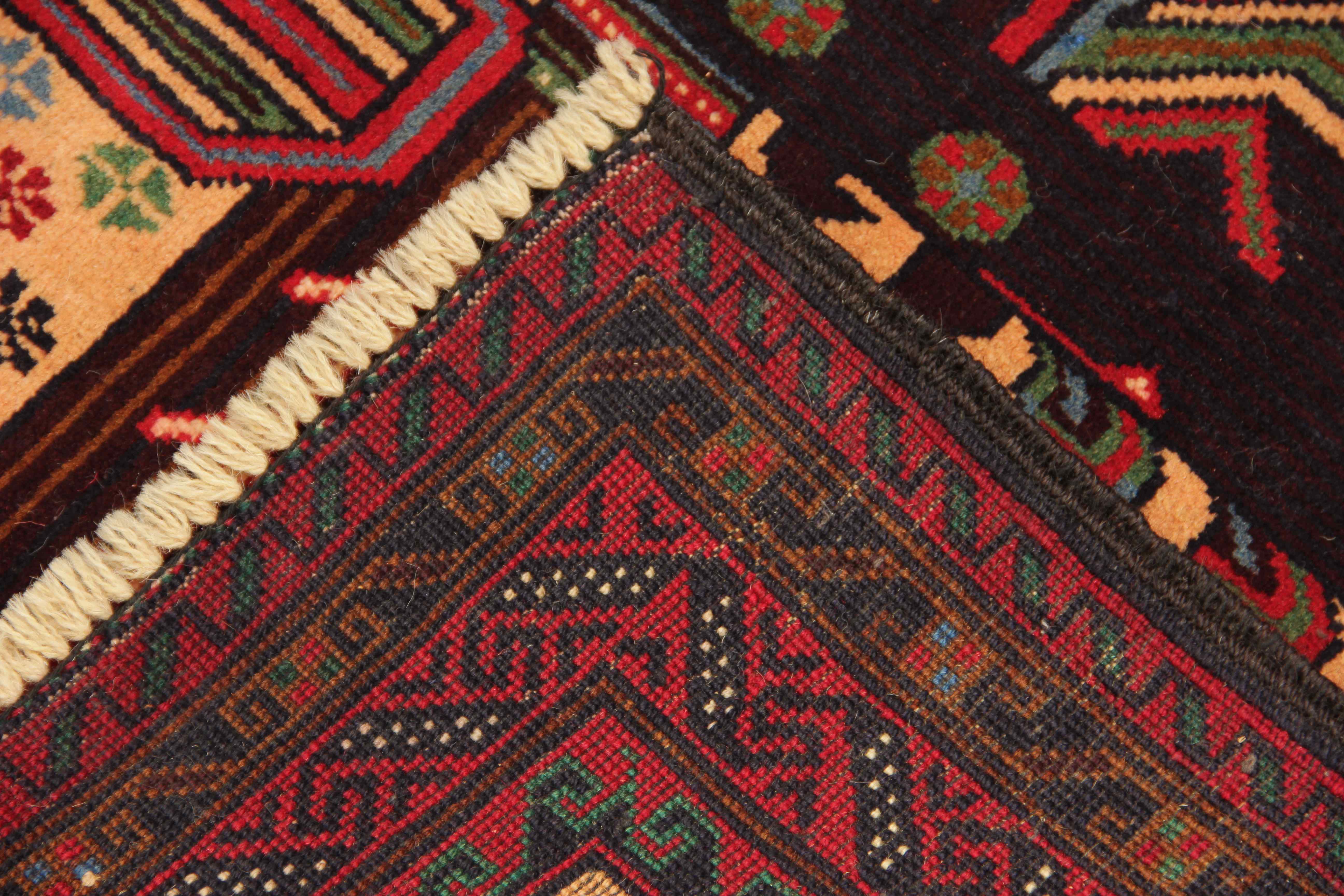 Handmade Adraskan Baluchi Afghan Rug