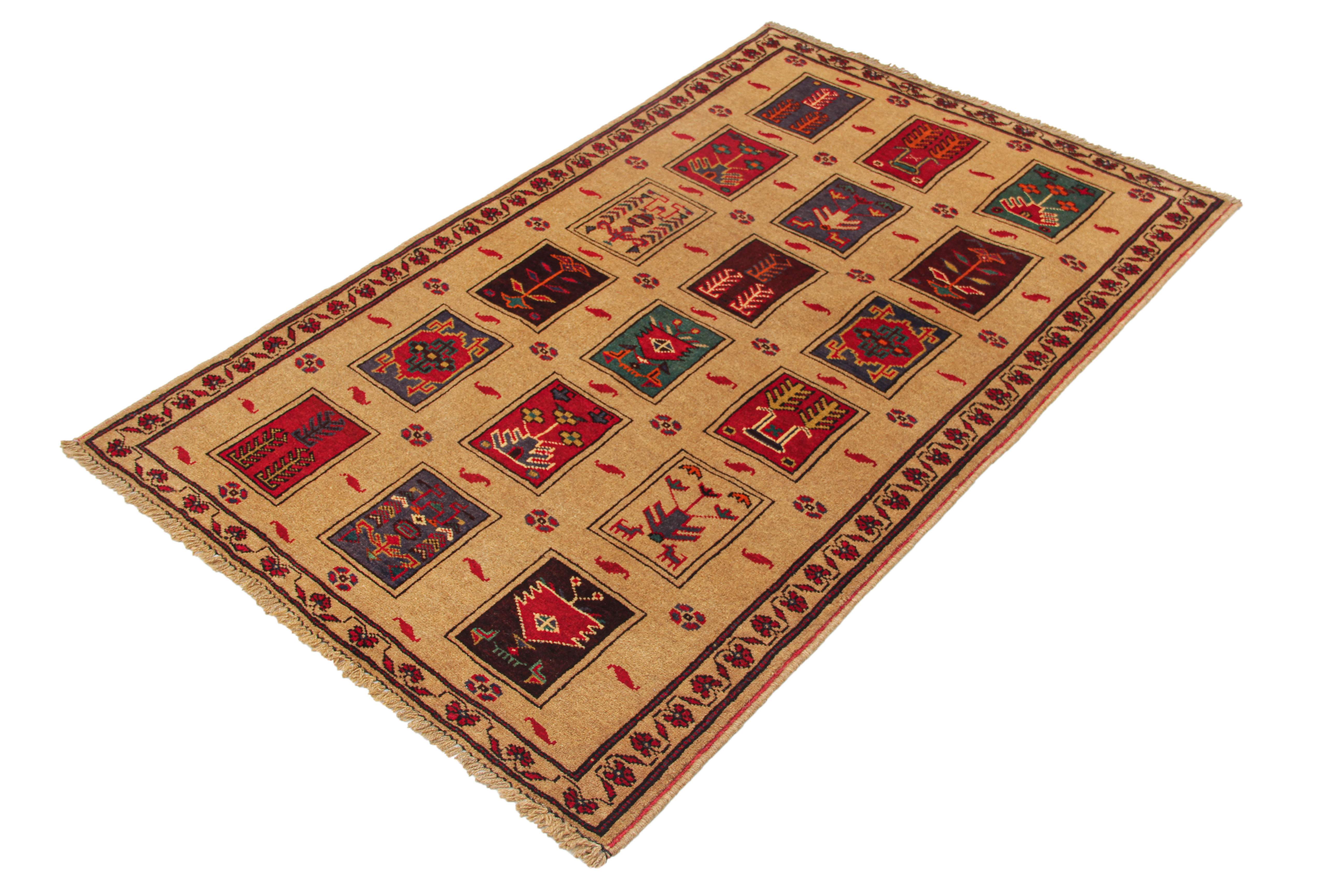 Handmade Adraskan Baluchi Afghan Rug