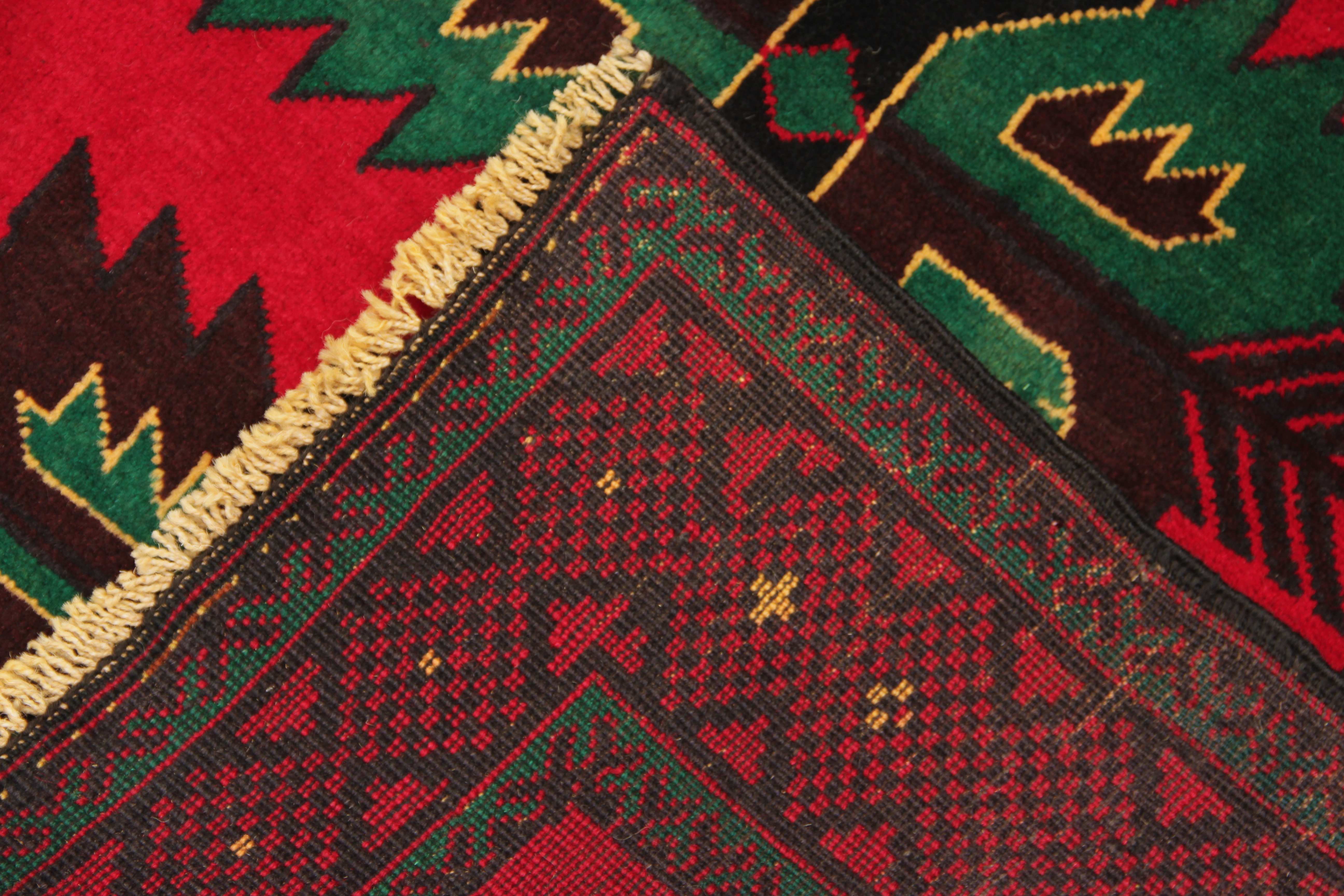 Handmade Adraskan Baluchi Afghan Rug