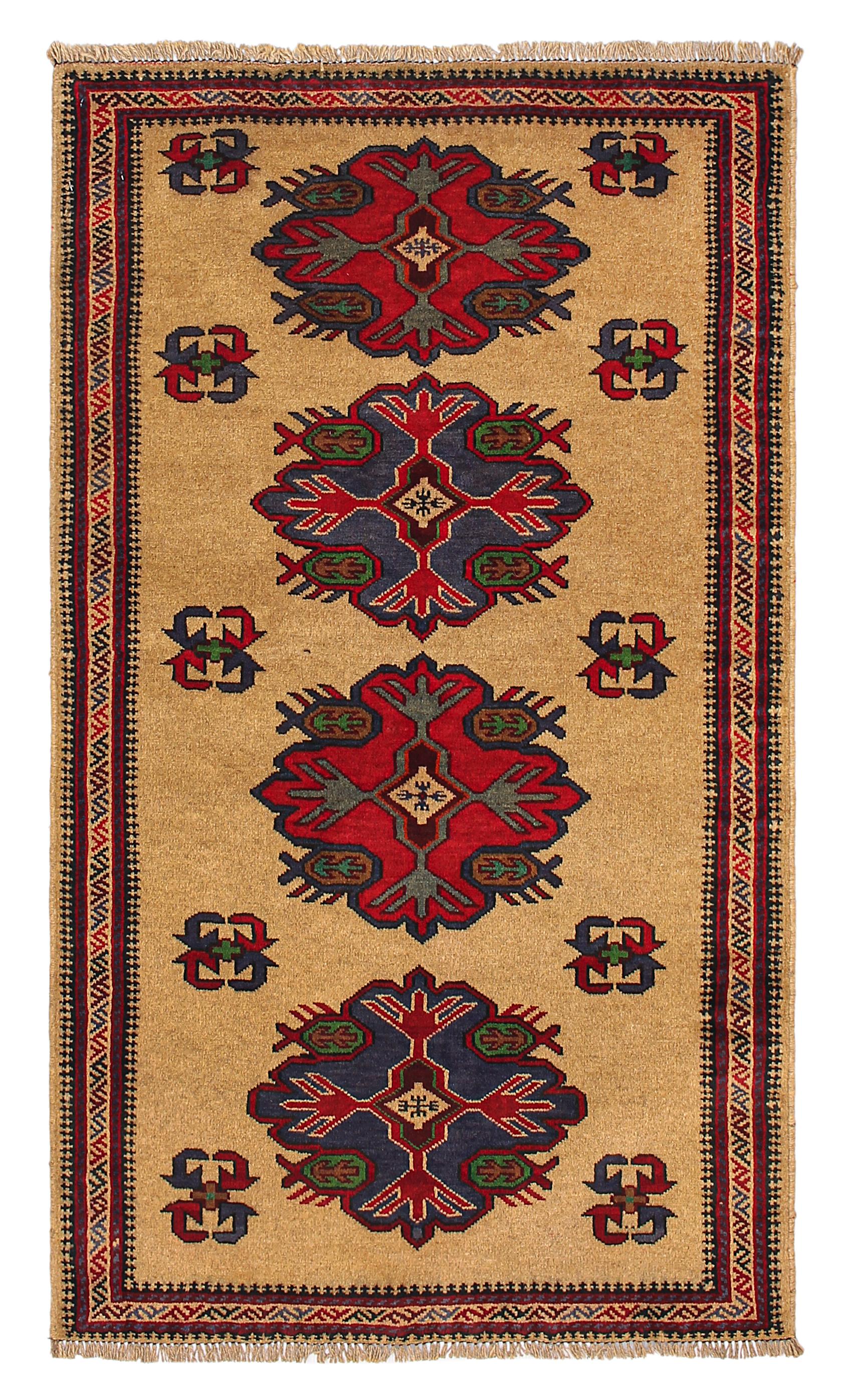 Handmade Adraskan Baluchi Afghan Rug