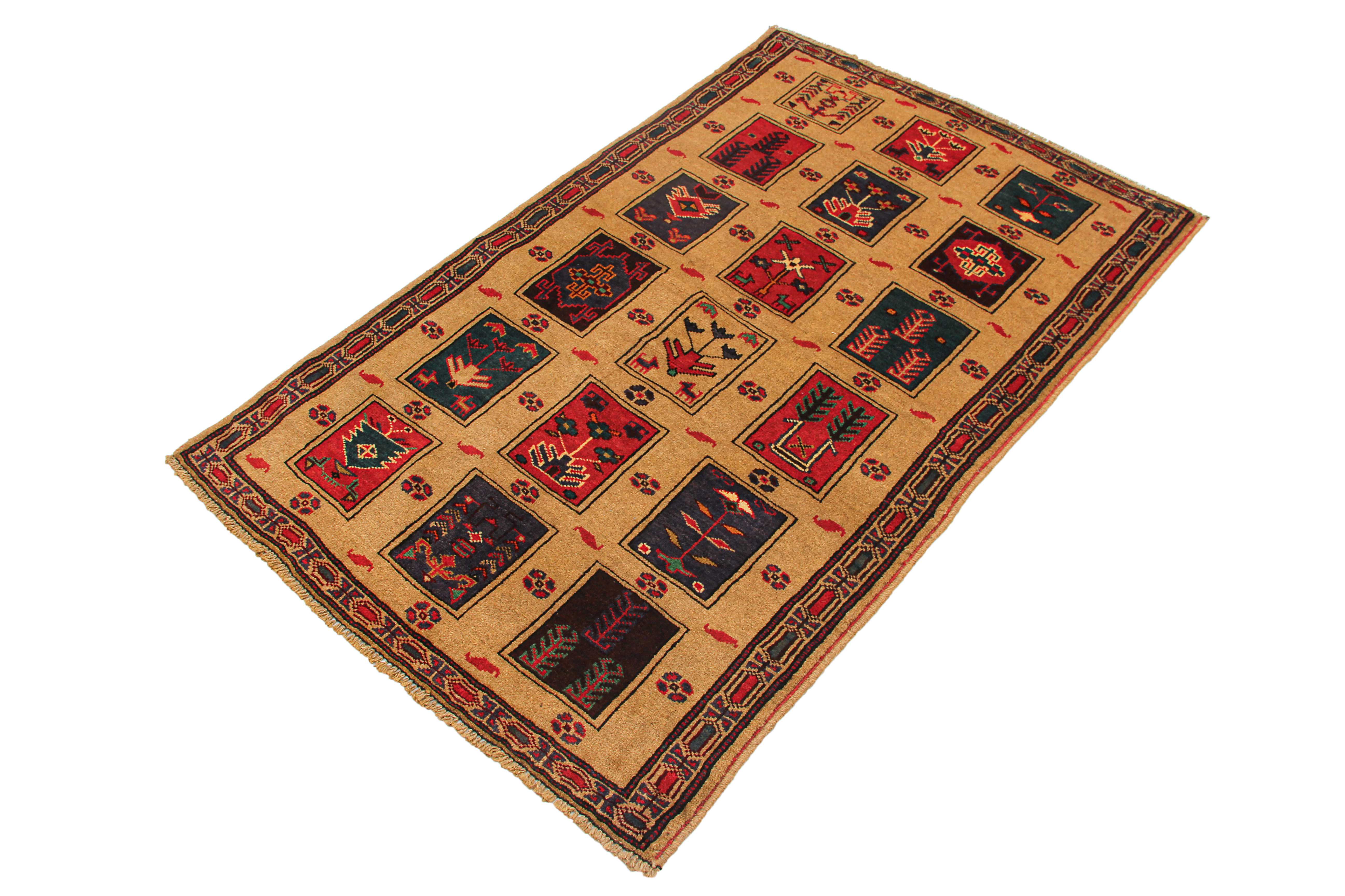 Handmade Adraskan Baluchi Afghan Rug
