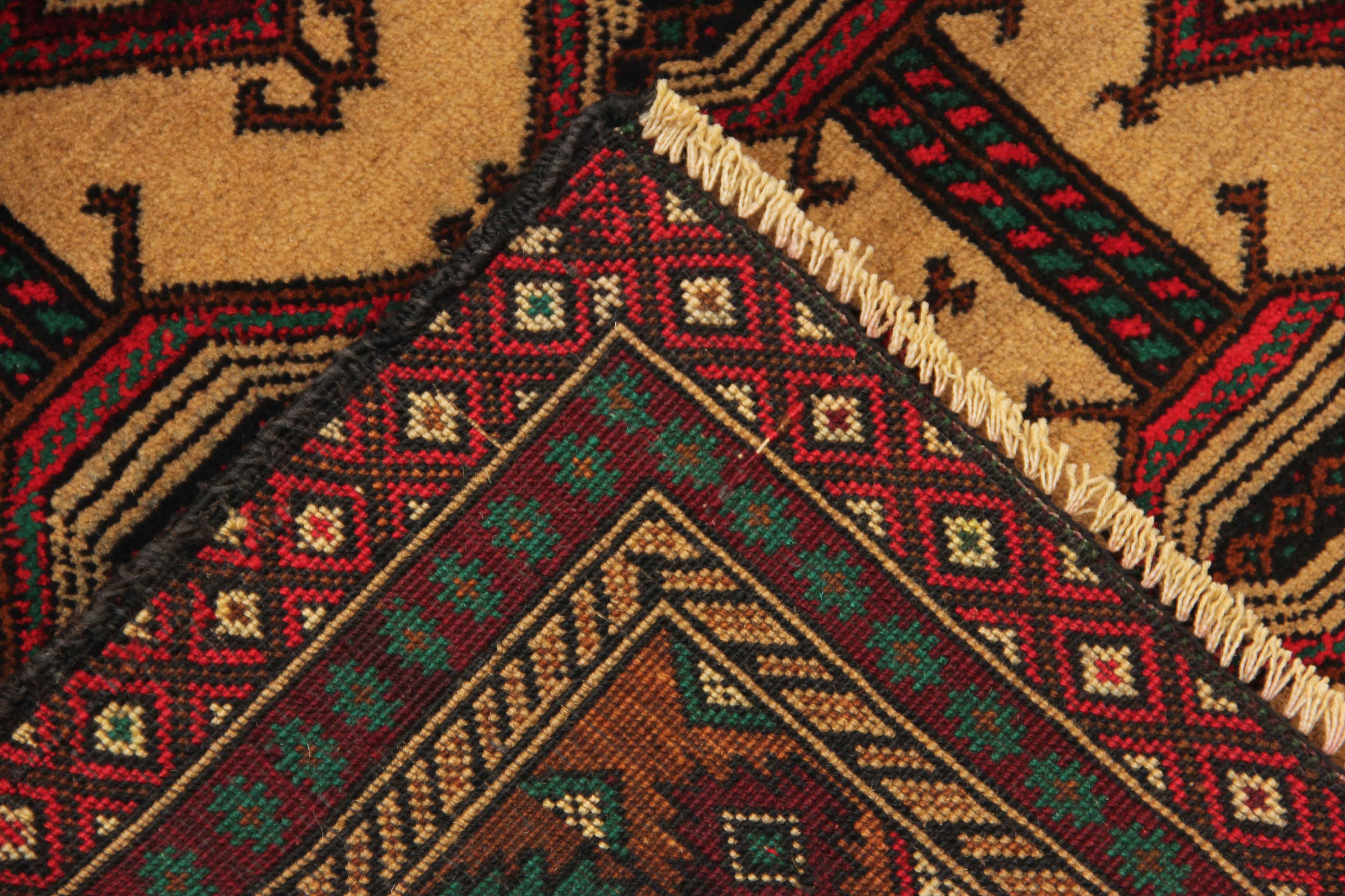 Handmade Adraskan Baluchi Afghan Rug