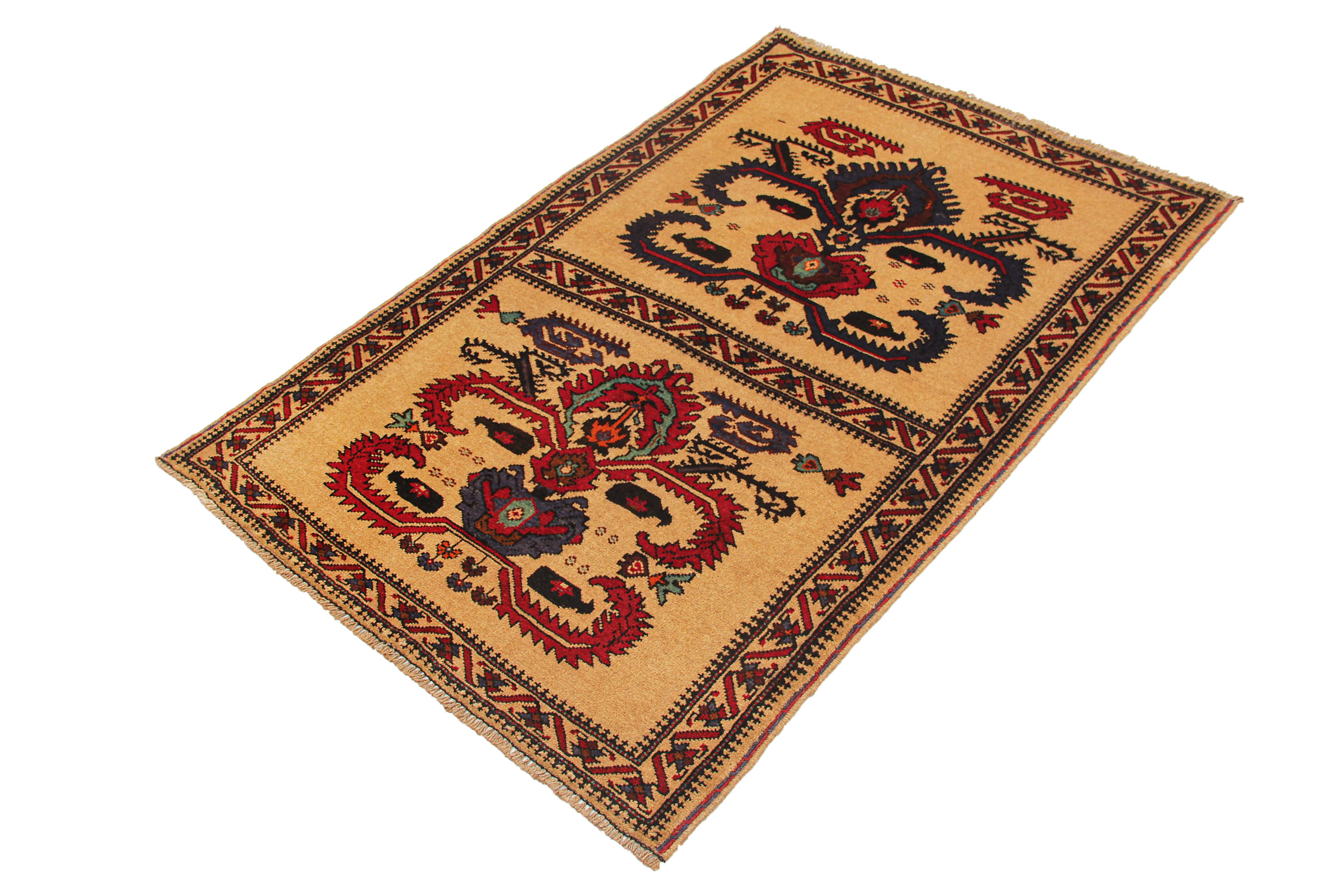 Handmade Adraskan Baluchi Afghan Rug