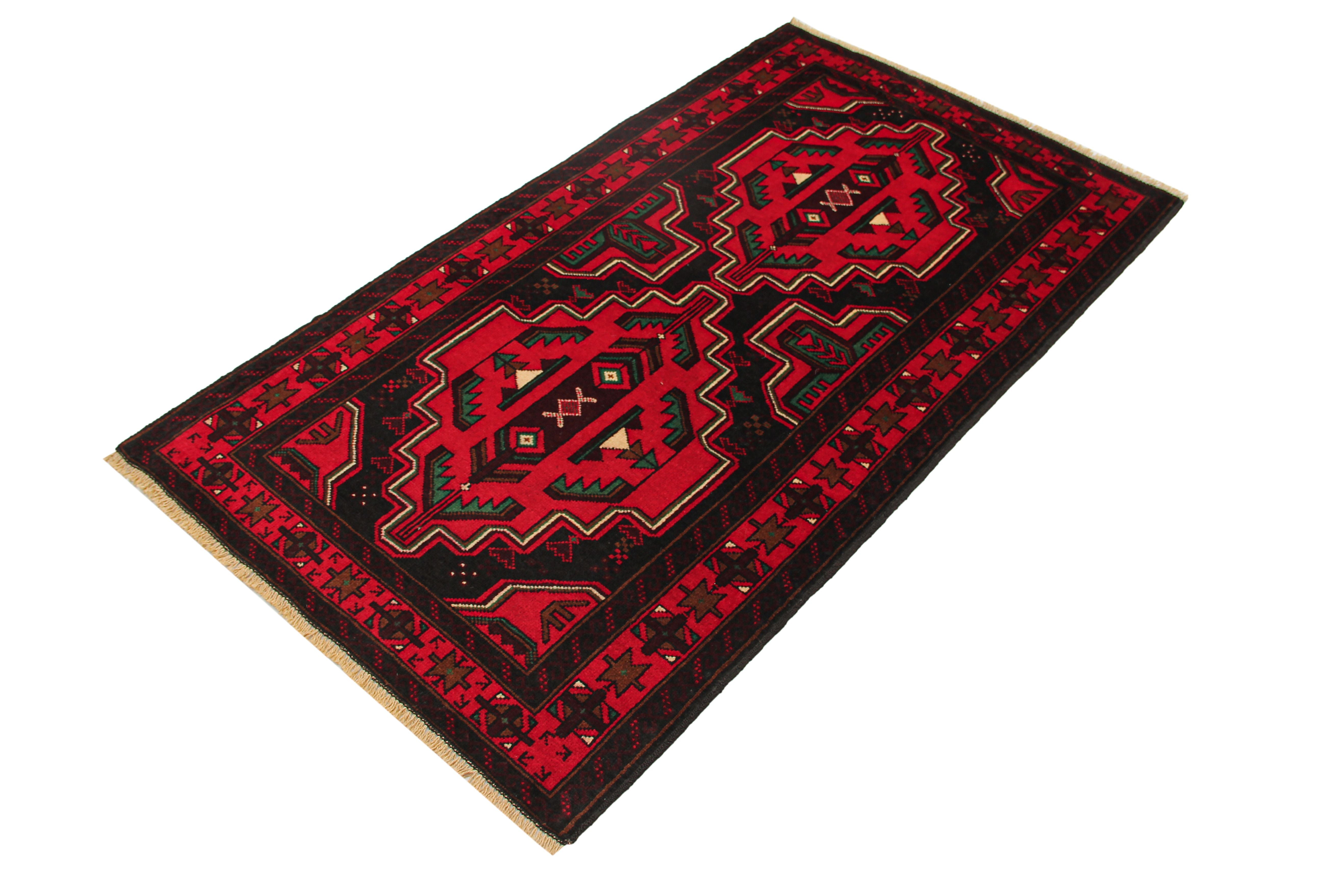 Handmade Adraskan Baluchi Afghan Rug