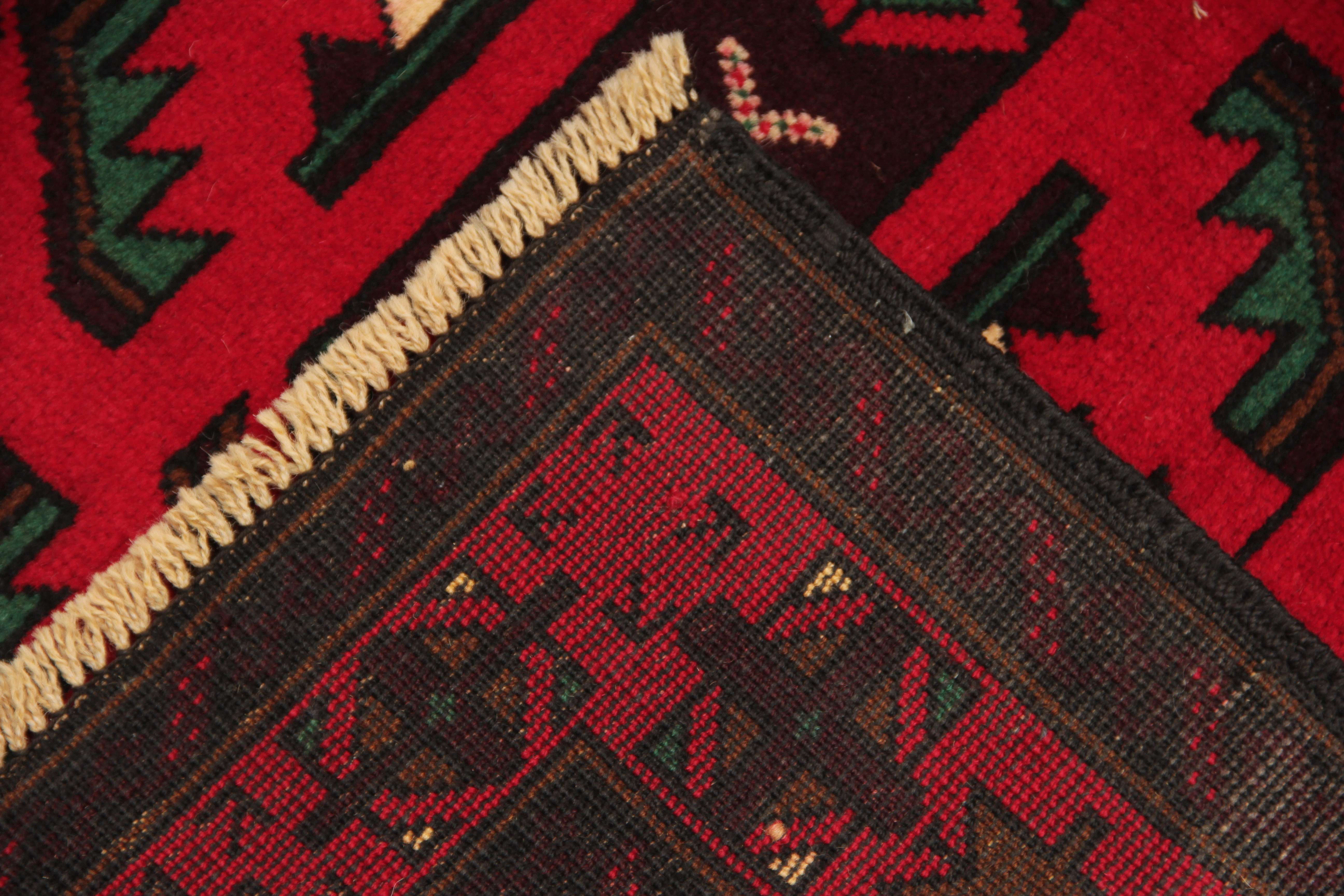 Handmade Adraskan Baluchi Afghan Rug
