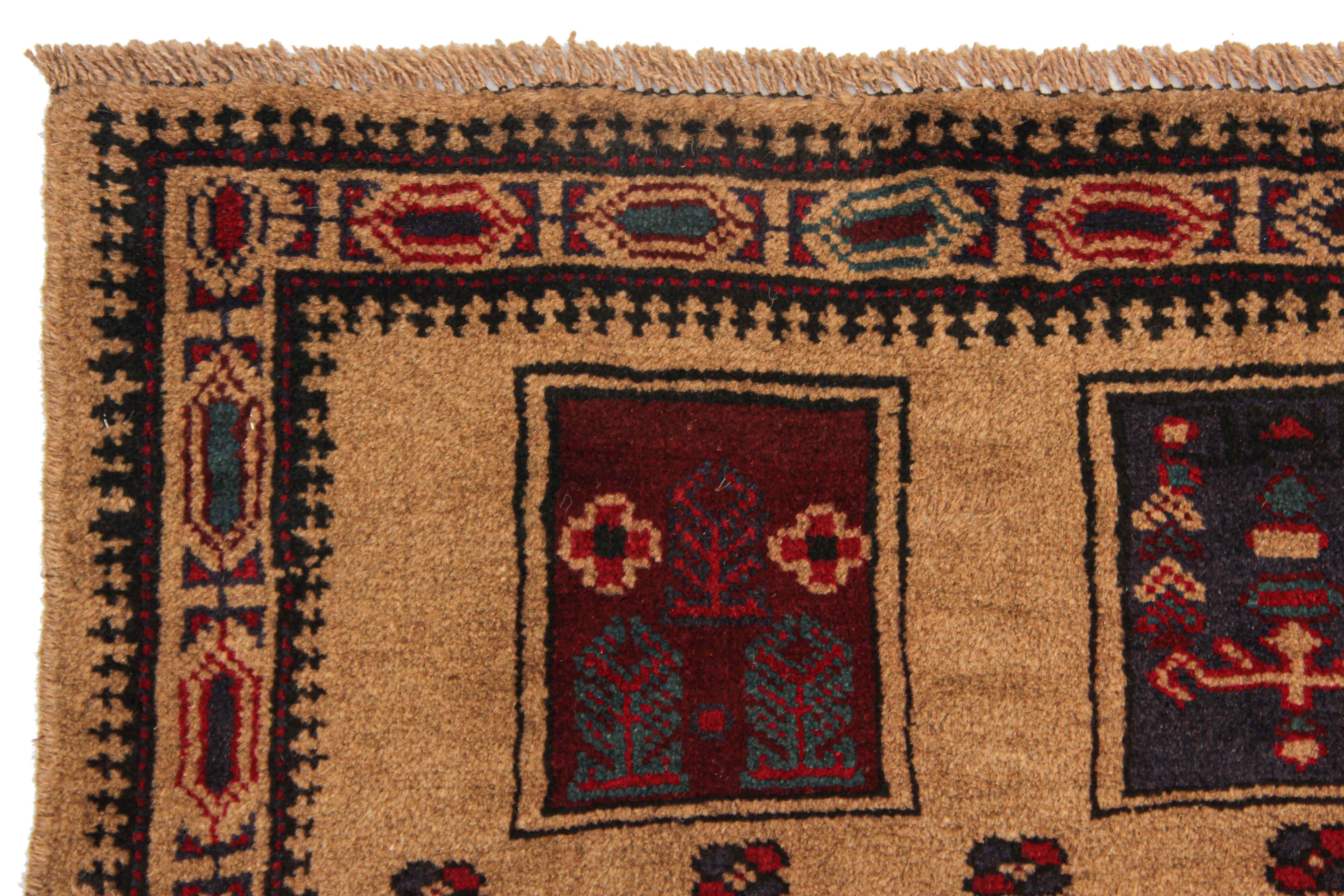 Handmade Adraskan Baluchi Afghan Rug