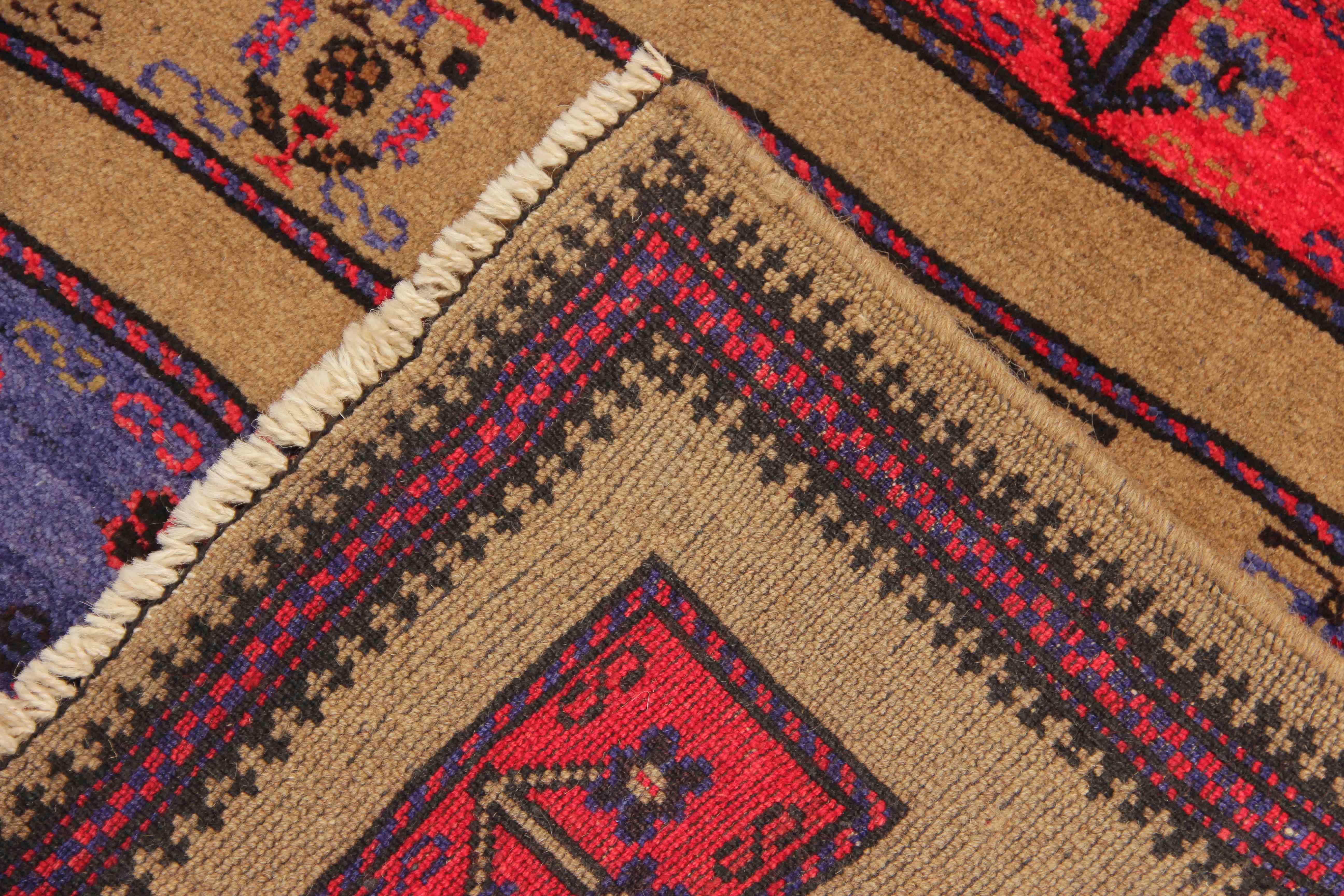 Handmade Adraskan Baluchi Afghan Rug