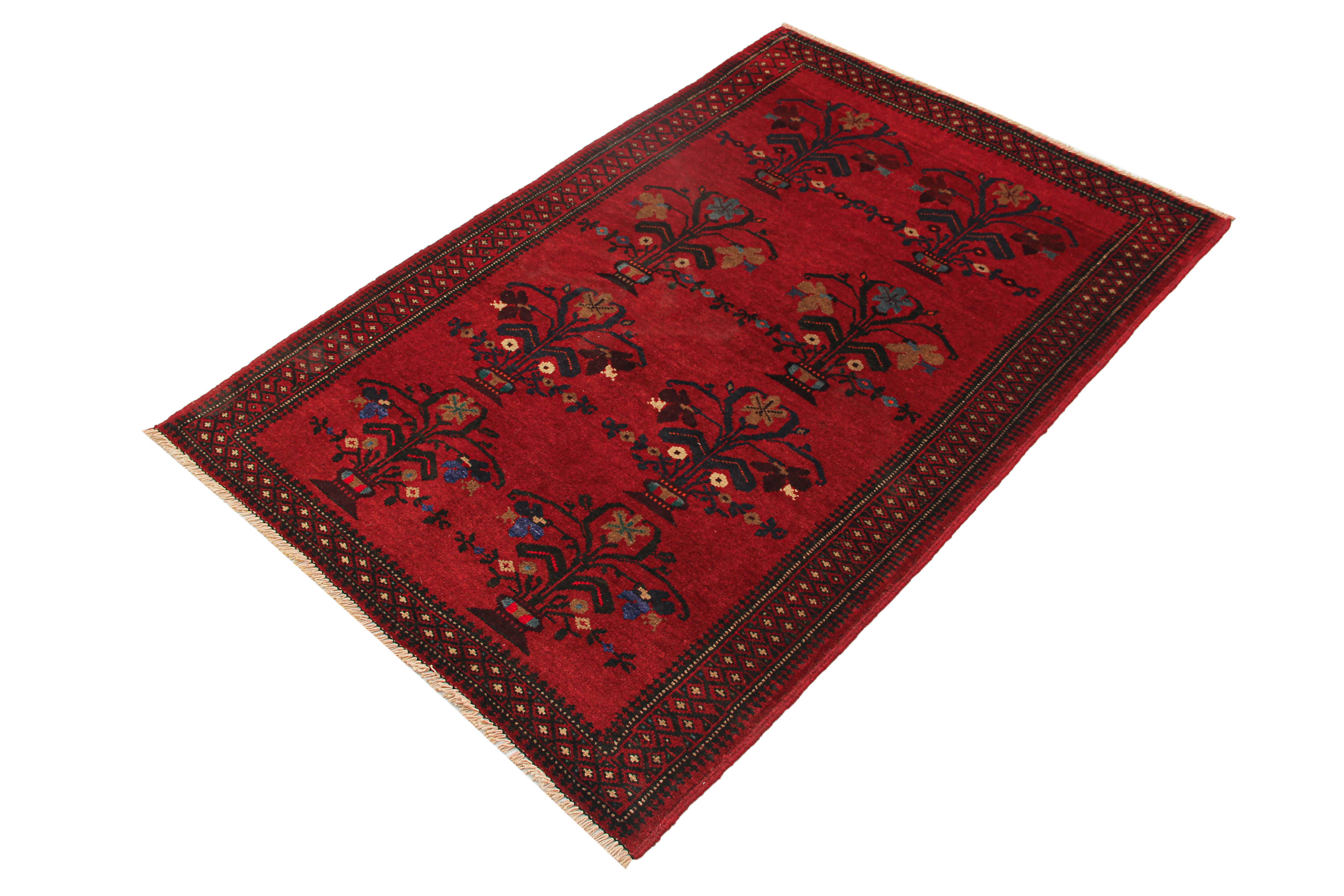 Handmade Adraskan Baluchi Afghan Rug