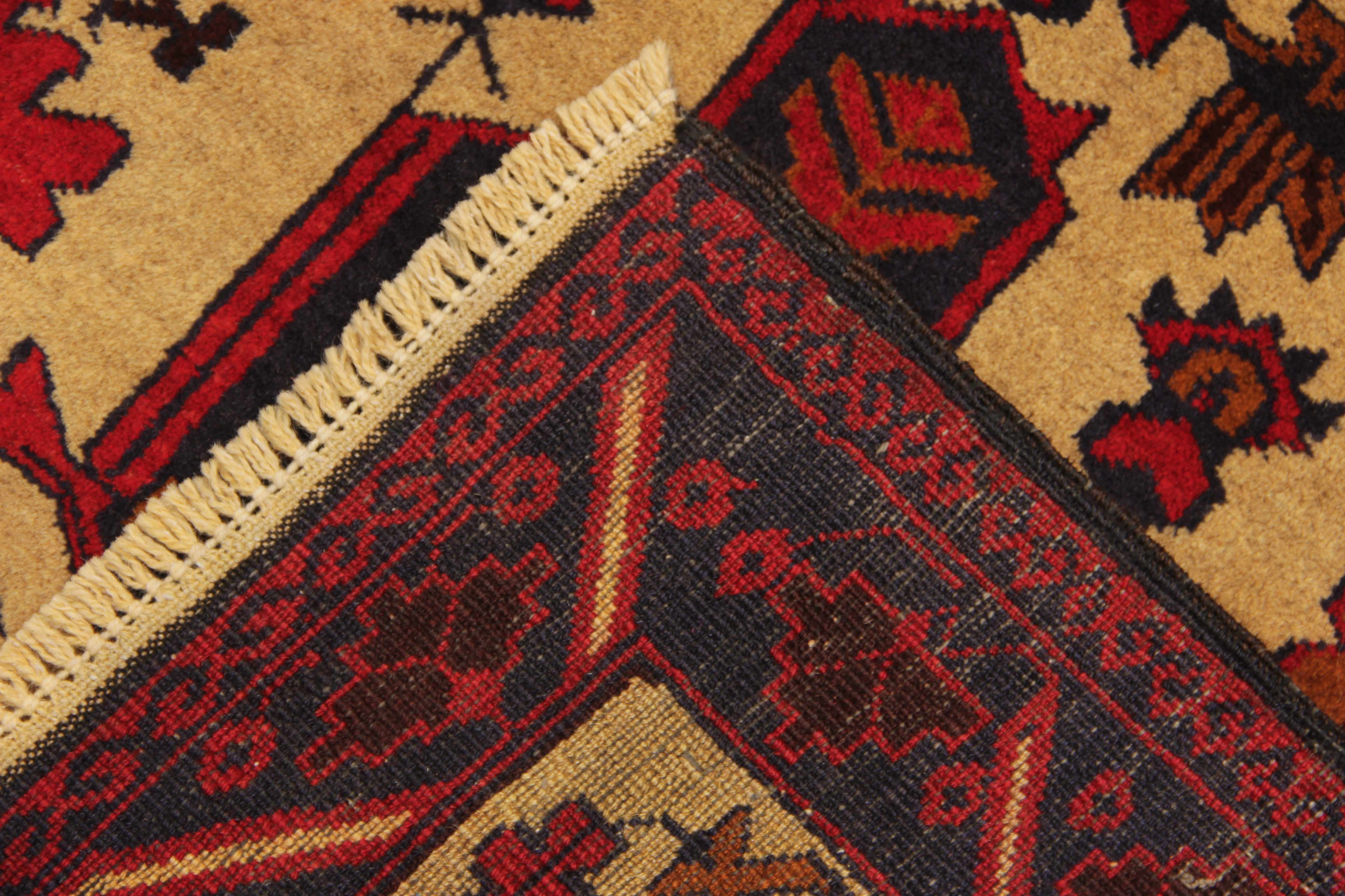 Handmade Adraskan Baluchi Afghan Rug