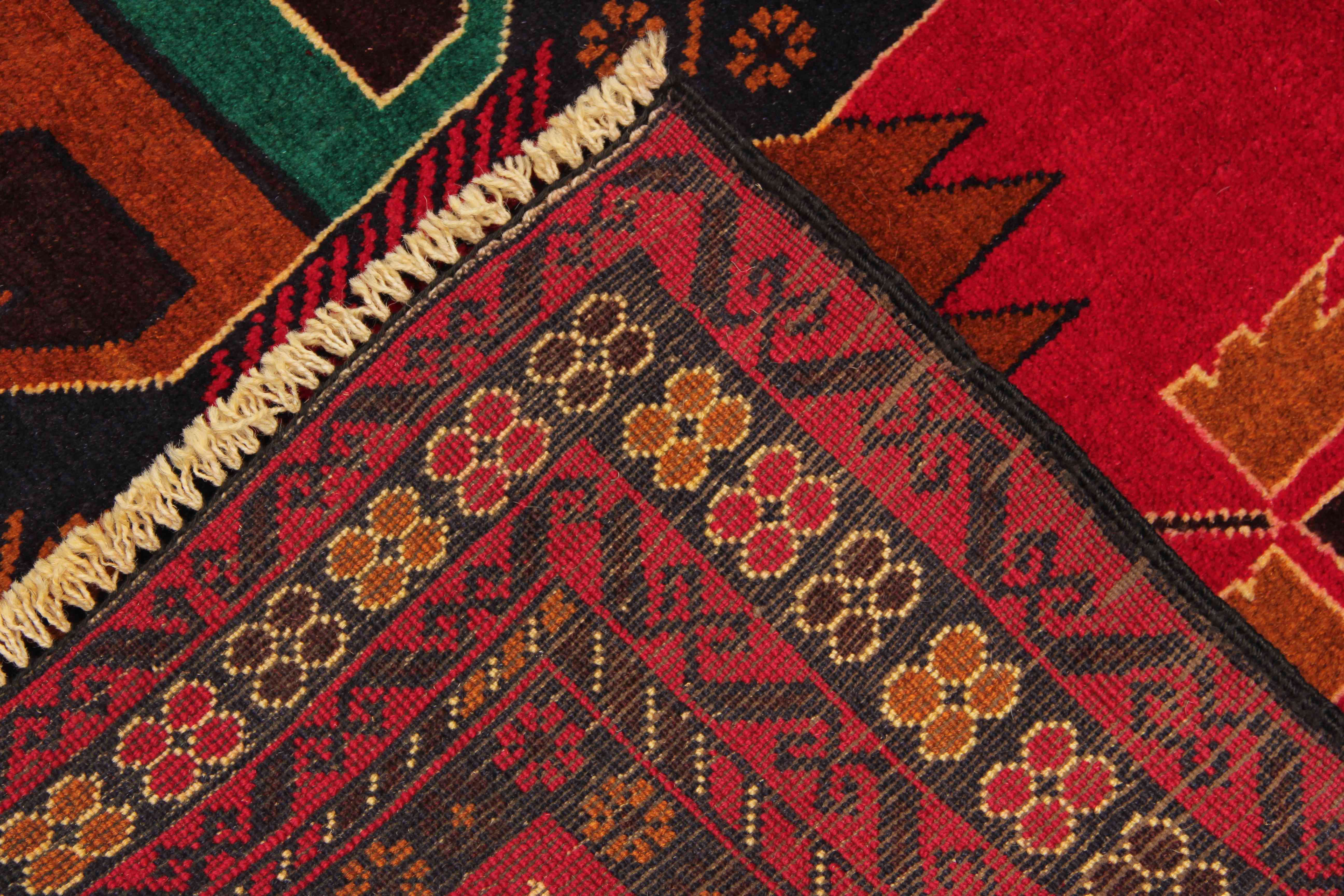 Handmade Adraskan Baluchi Afghan Rug