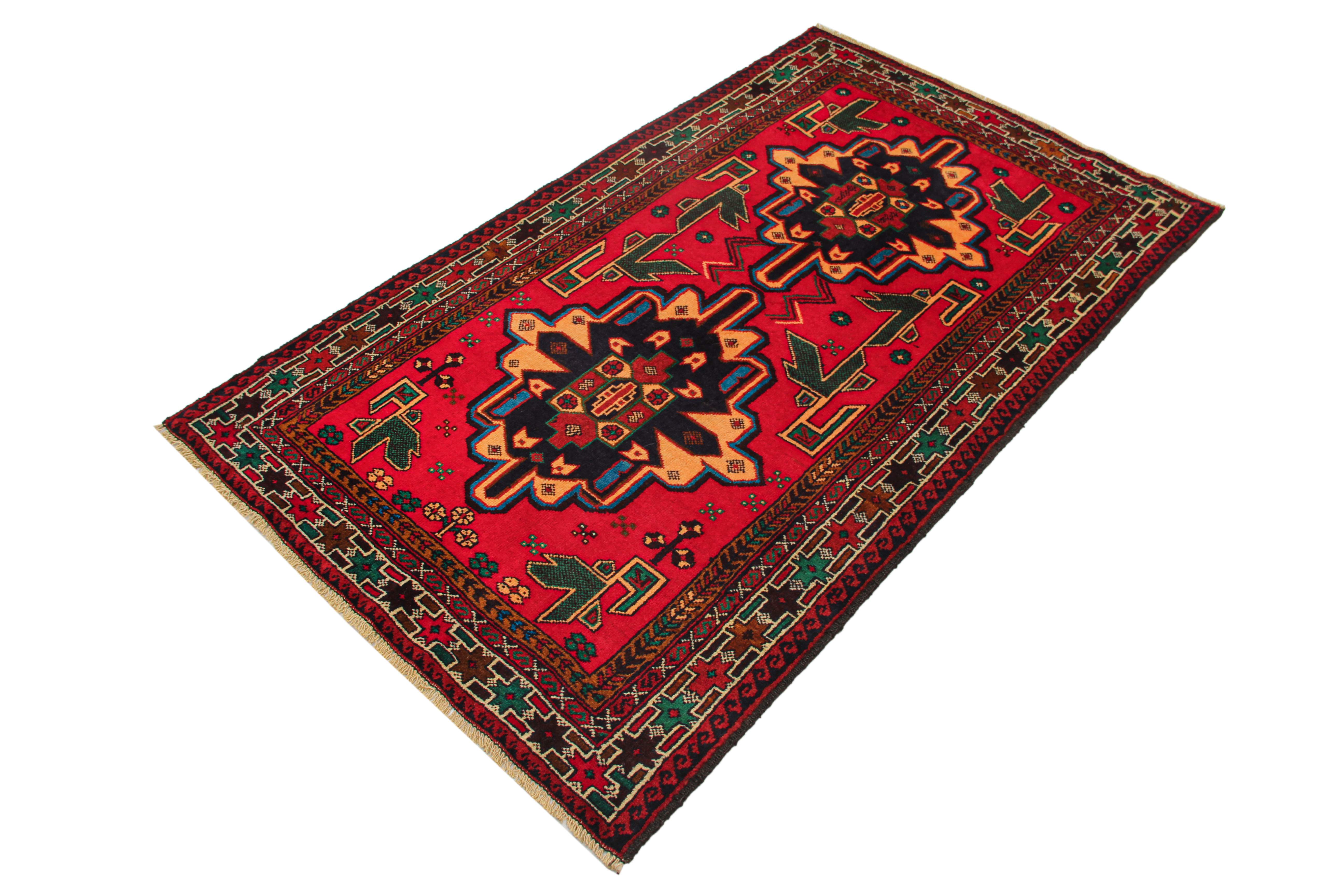 Handmade Adraskan Baluchi Afghan Rug