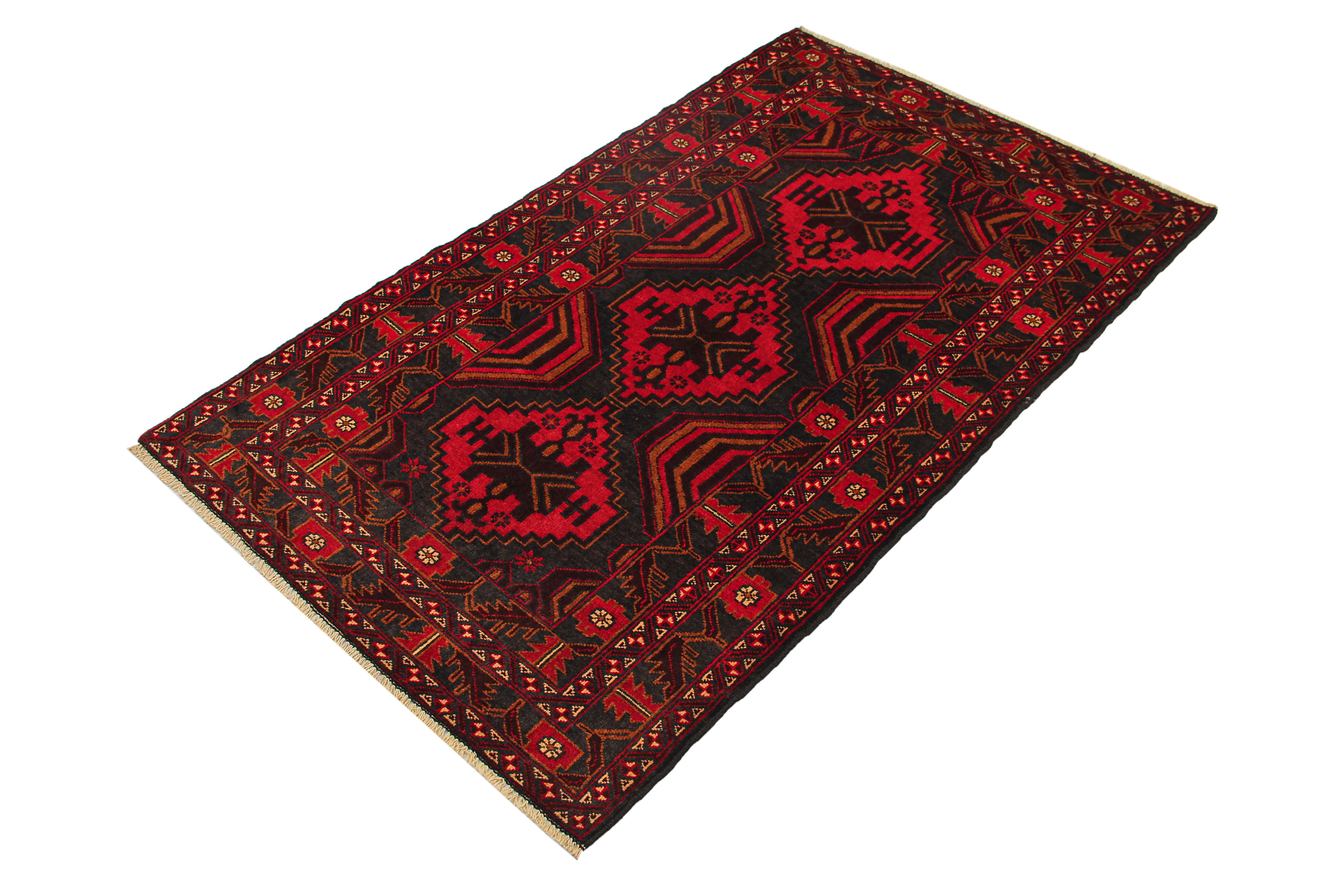 Handmade Adraskan Baluchi Afghan Rug