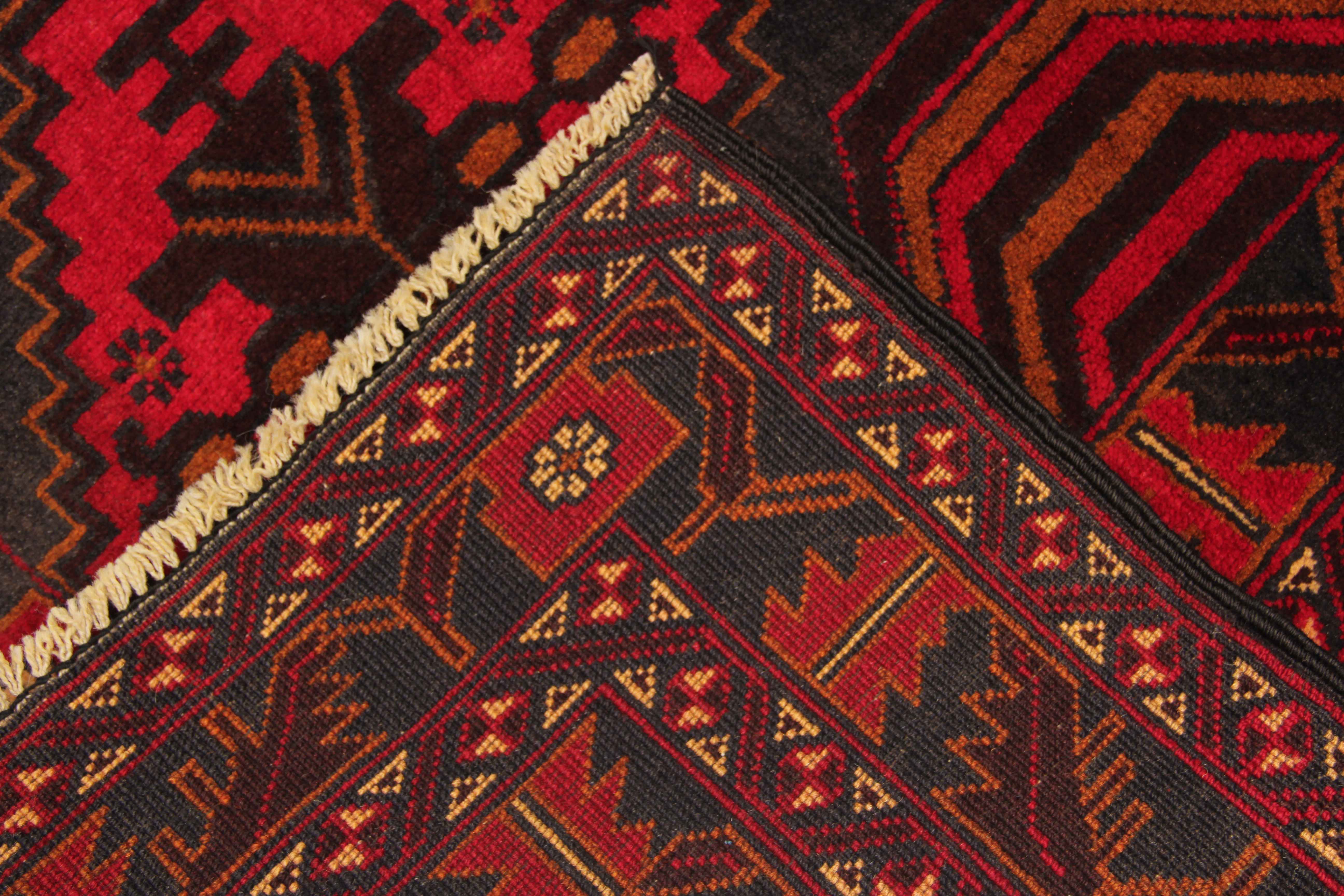Handmade Adraskan Baluchi Afghan Rug