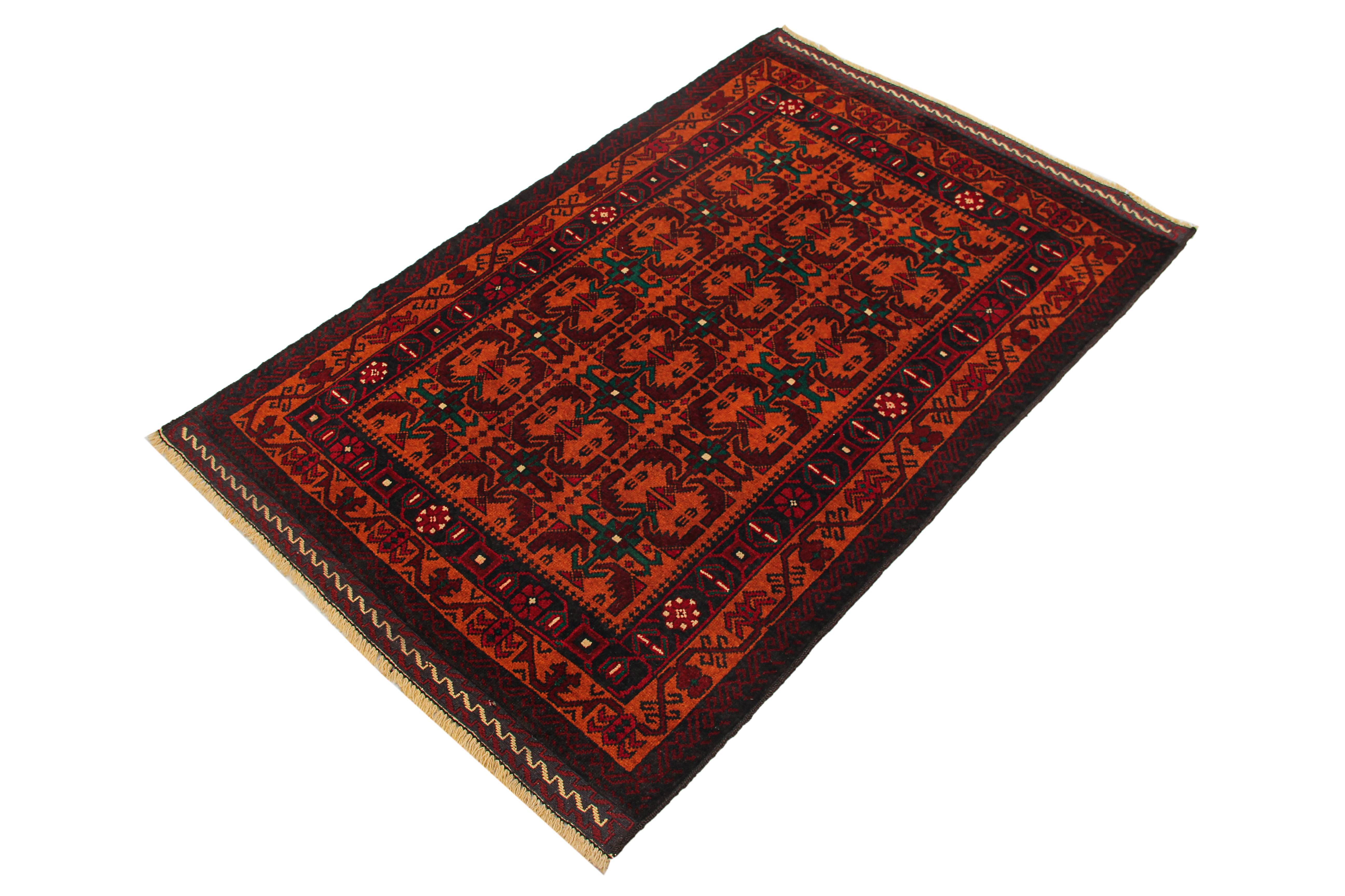 Handmade Adraskan Baluchi Afghan Rug