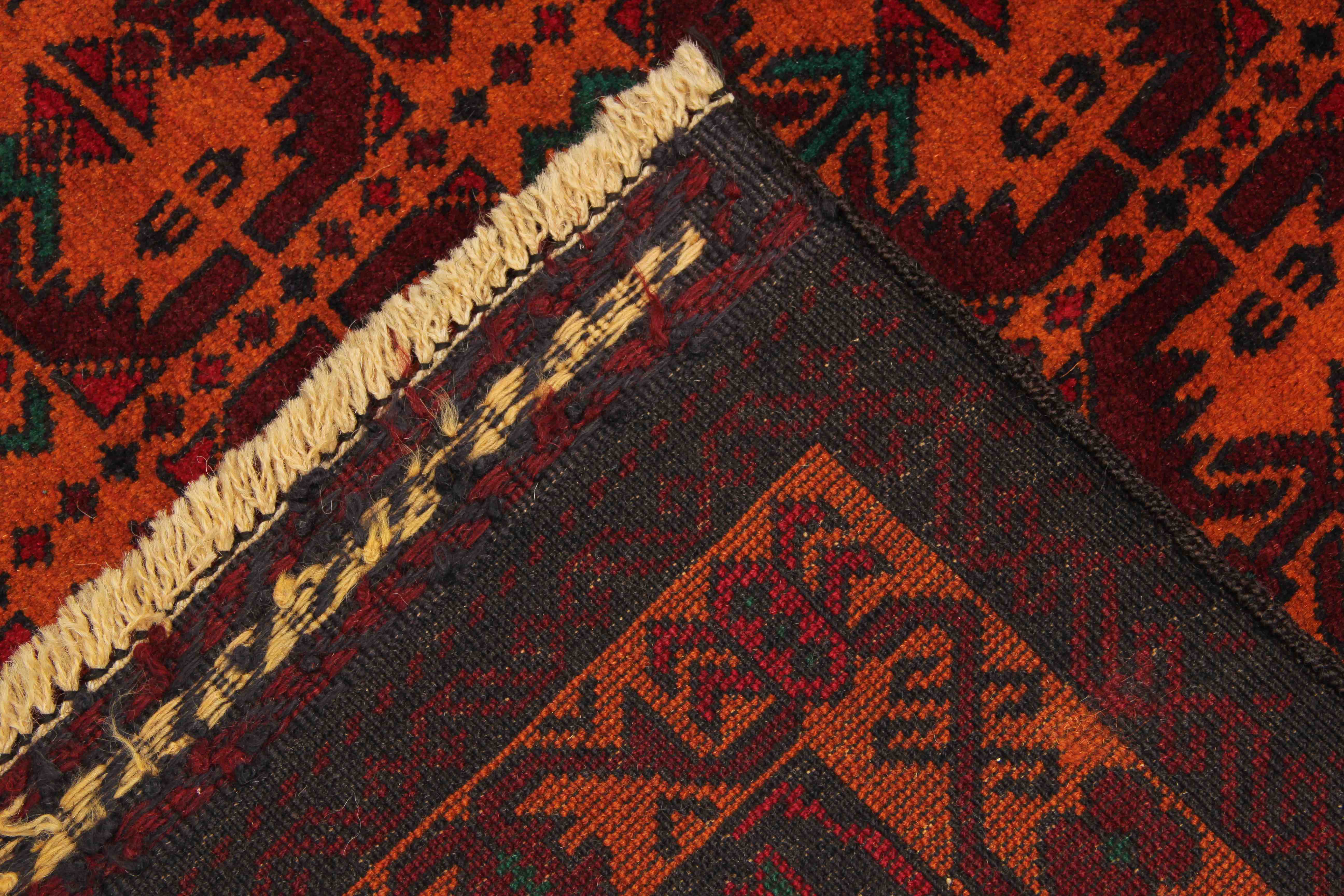 Handmade Adraskan Baluchi Afghan Rug
