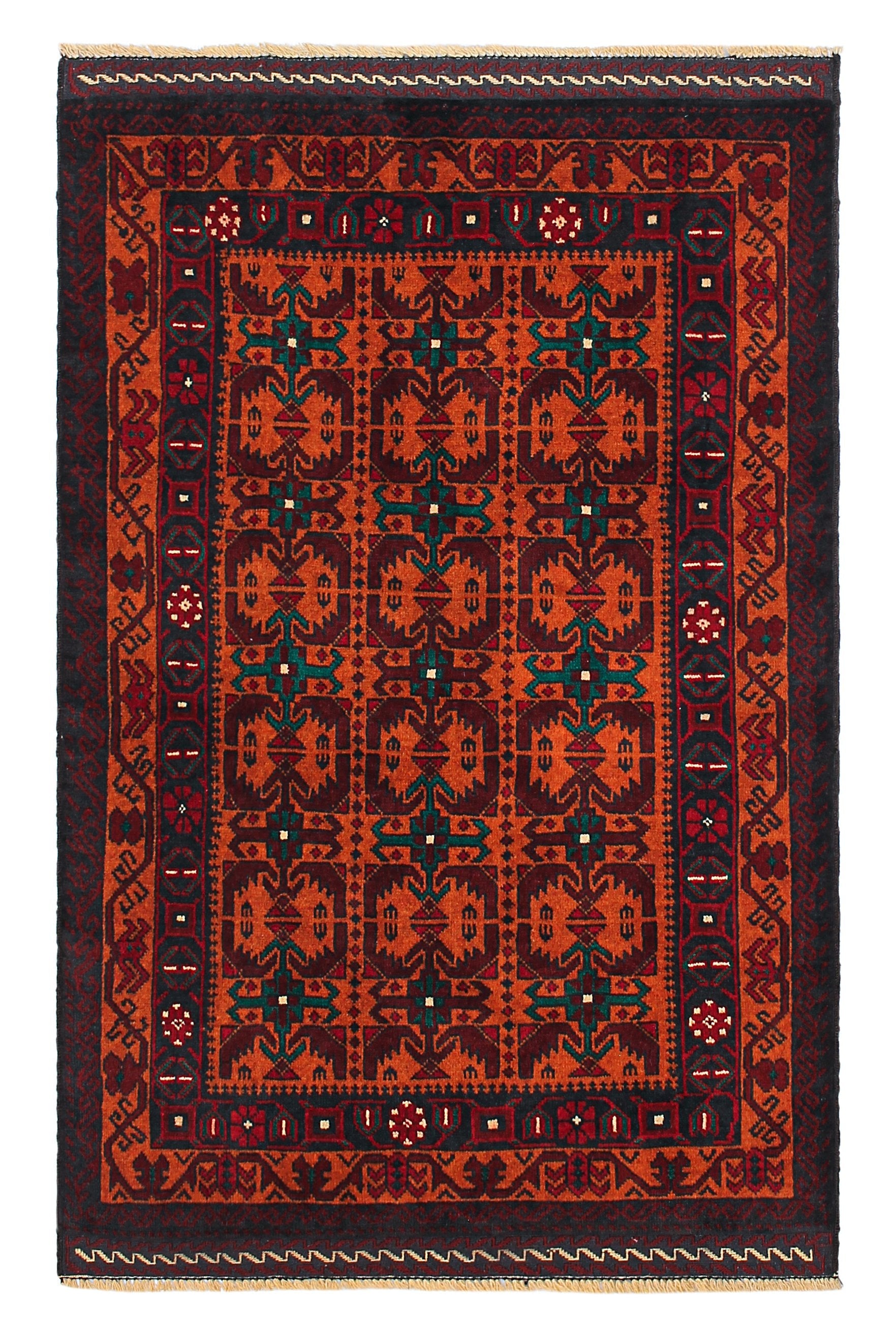Handmade Adraskan Baluchi Afghan Rug
