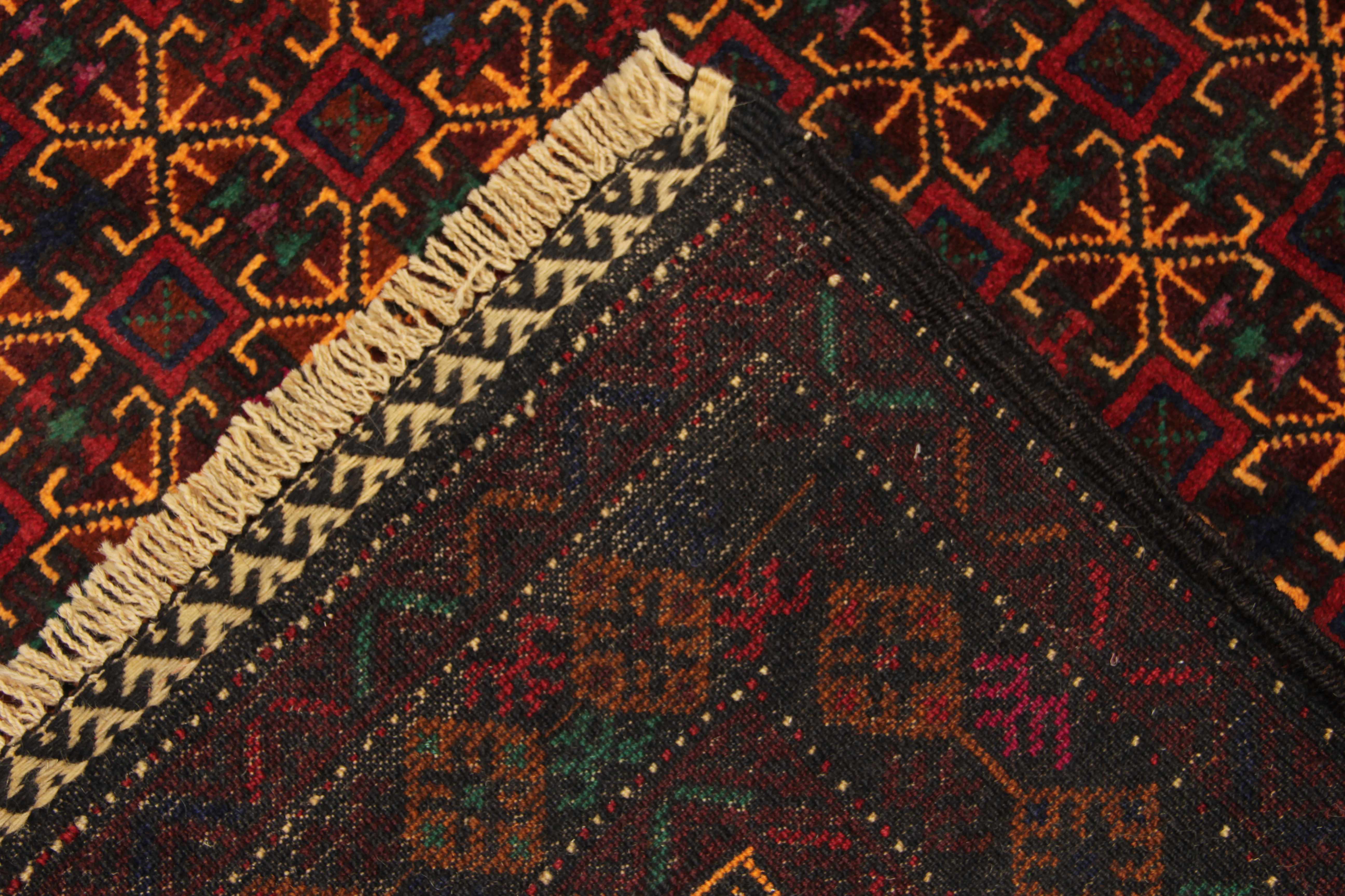 Handmade Adraskan Baluchi Afghan Rug
