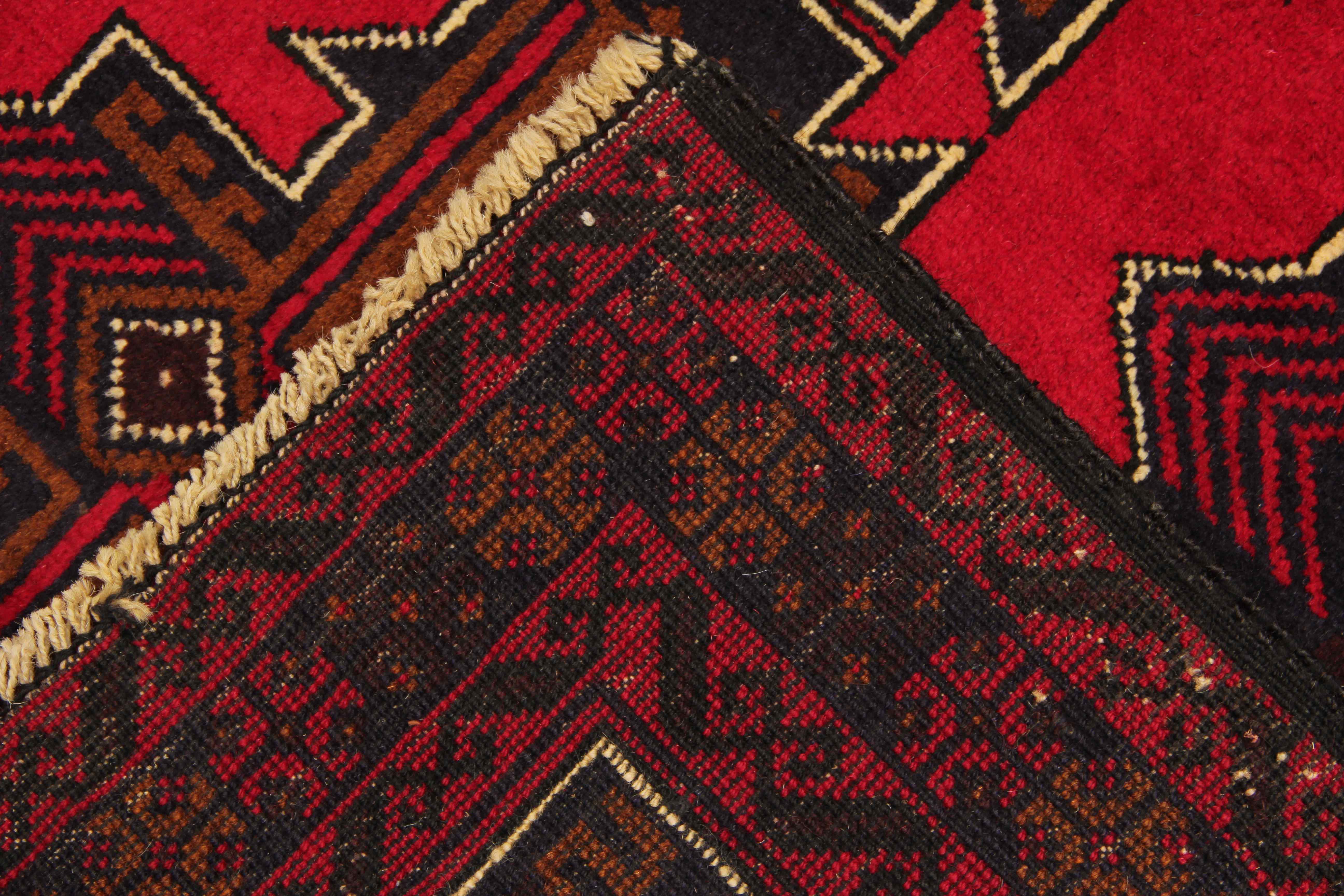Handmade Adraskan Baluchi Afghan Rug