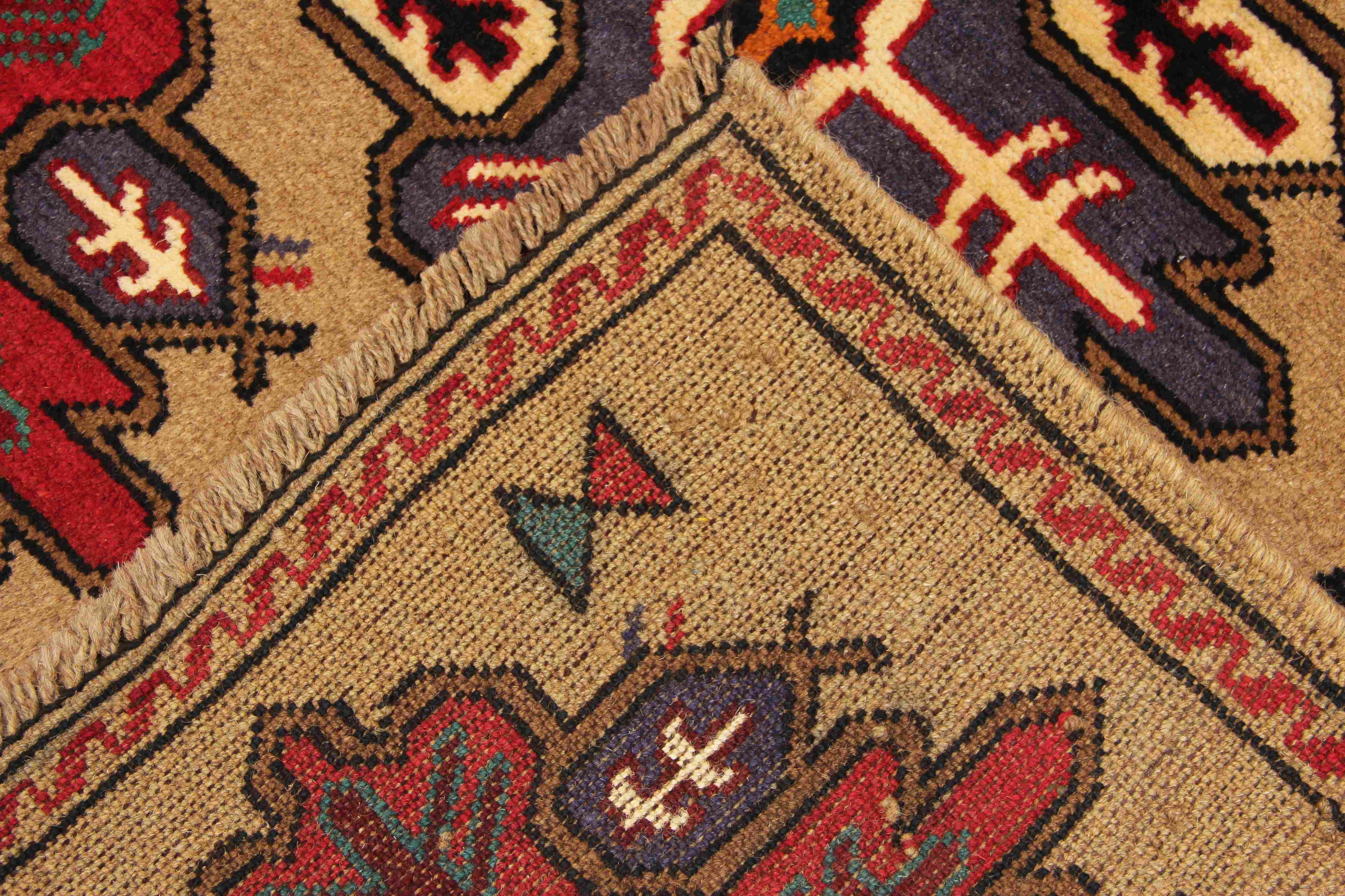 Handmade Adraskan Baluchi Afghan Rug